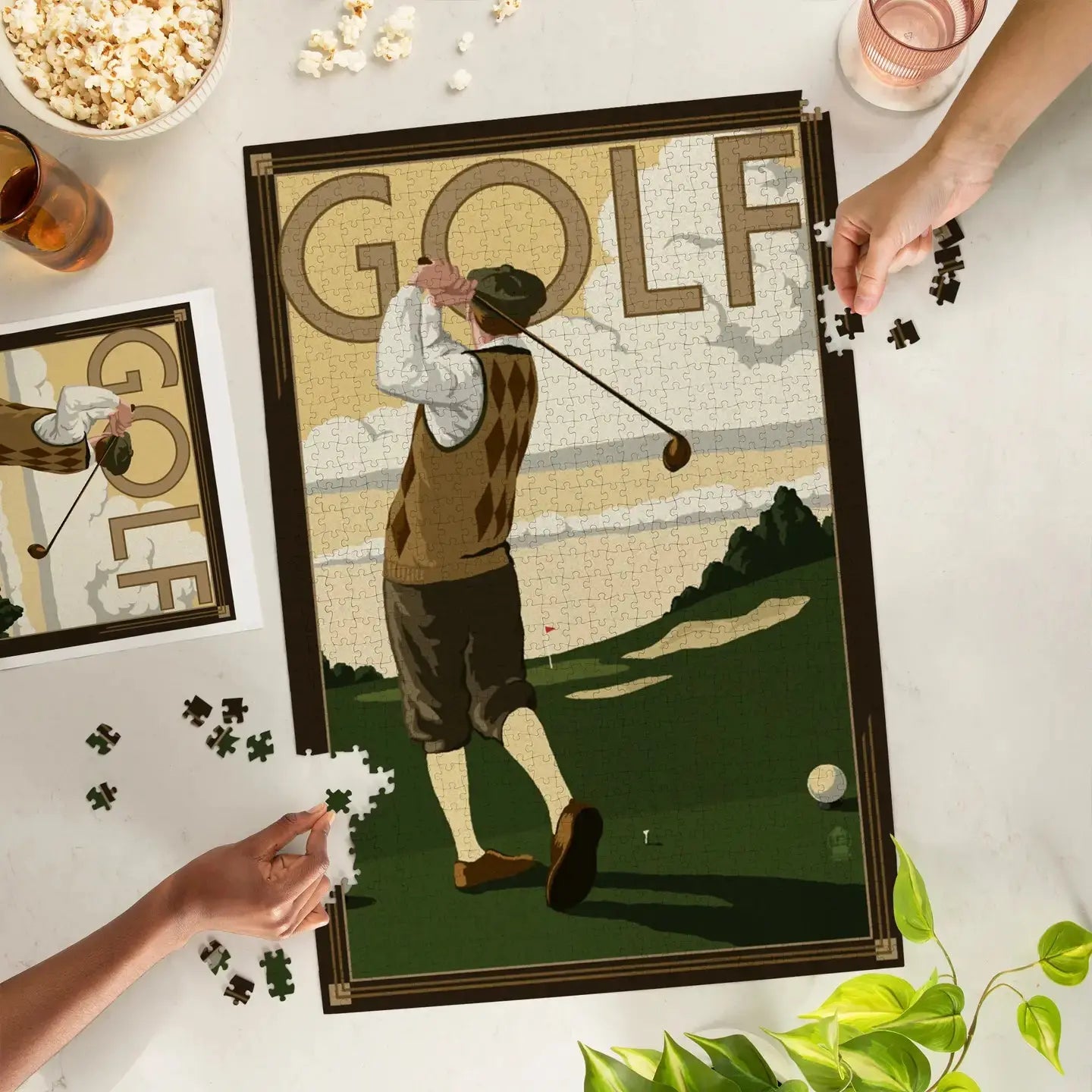 1000 Piece Golf Puzzle Match South Shop