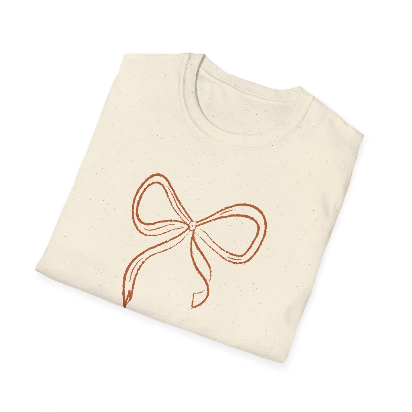 Longhorn Coquette Bow Softstyle T-Shirt - Latchkey
