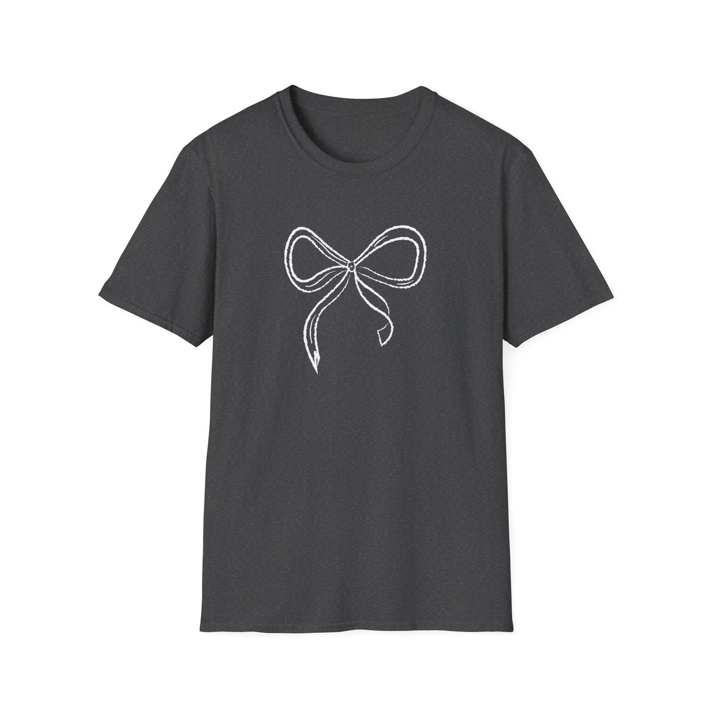 Coquette Bow Softstyle T-Shirt for Valentines and Brides - Latchkey