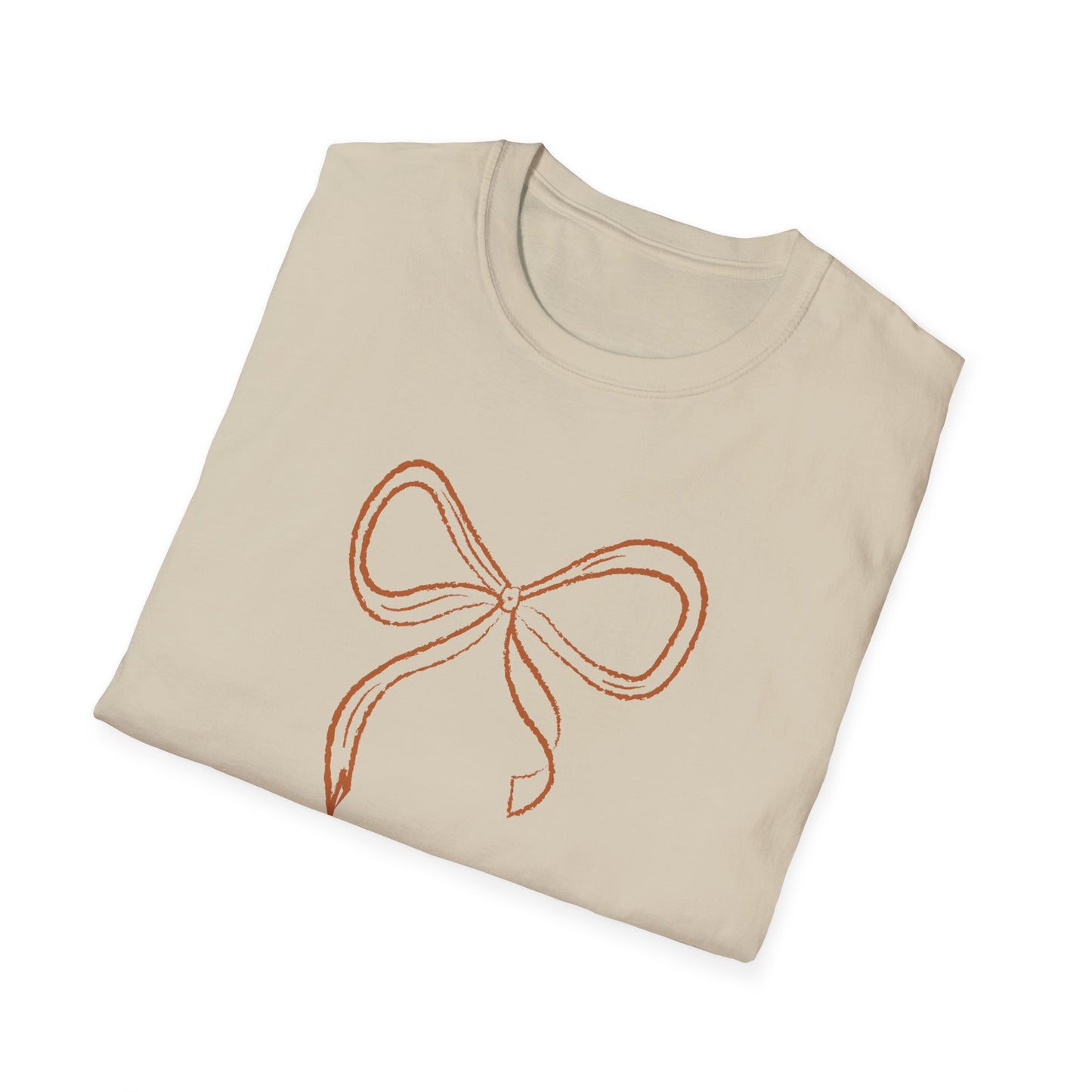 Longhorn Coquette Bow Softstyle T-Shirt - Latchkey