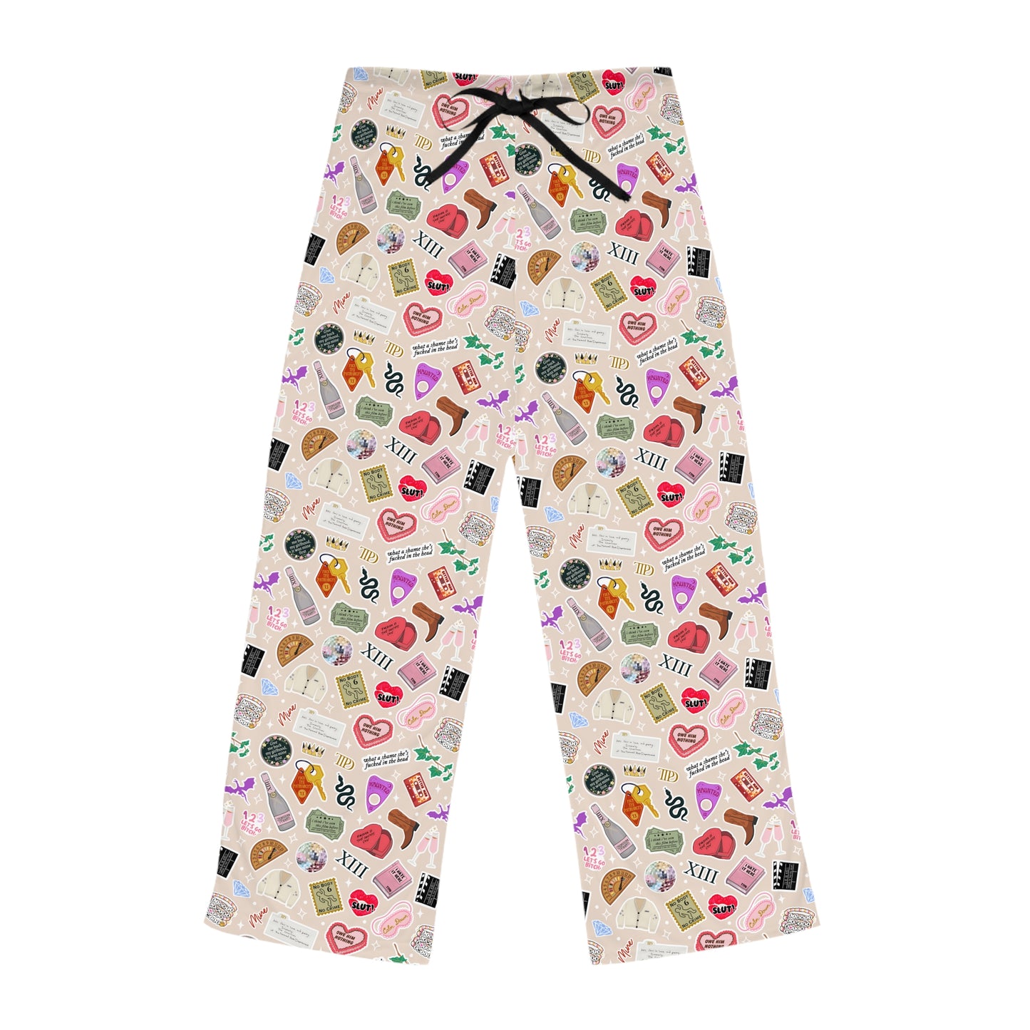 Swift Inspired Eras Tour Pajama Pants for Women - Latchkey