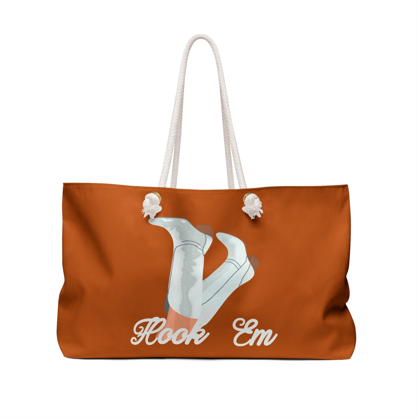 Longhorn Cowgirl Football Weekender Bag - Latchkey