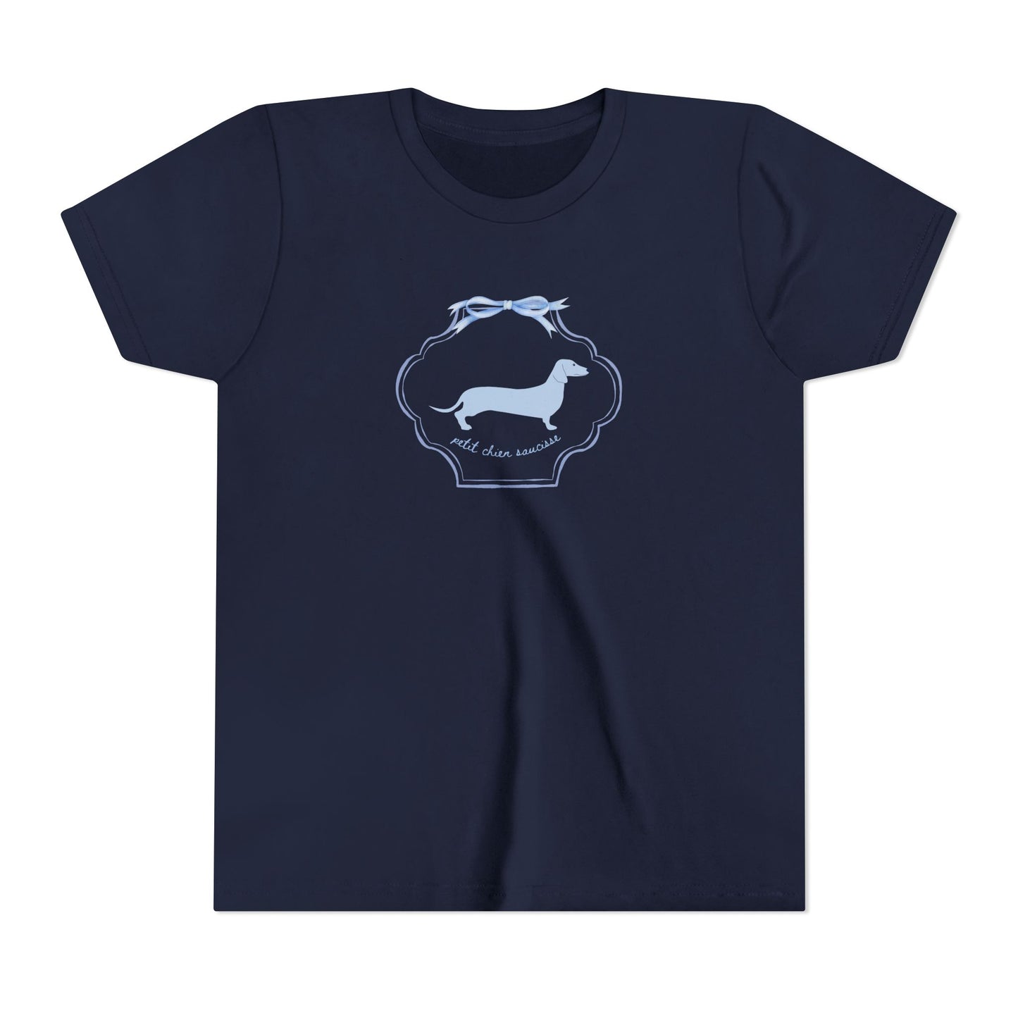 Le Petit’ Dachshund Coquette Youth Tee - Latchkey