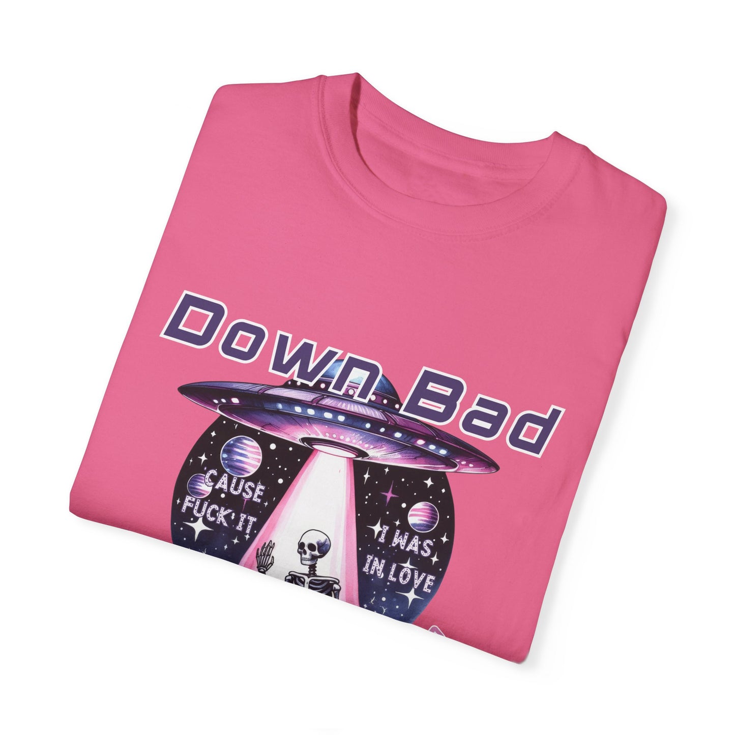 Down Bad Waving at the Ship Garment-Dyed T-shirt - Latchkey