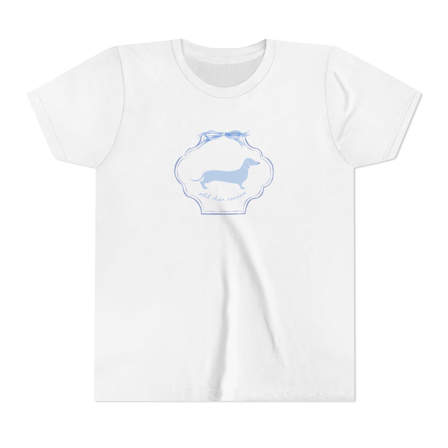 Le Petit’ Dachshund Coquette Youth Tee - Latchkey