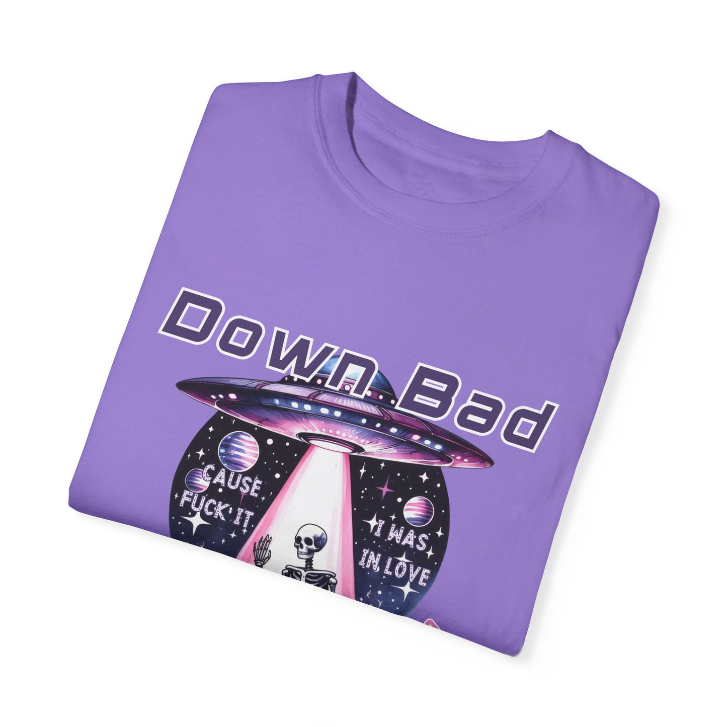 Down Bad Waving at the Ship Garment-Dyed T-shirt - Latchkey
