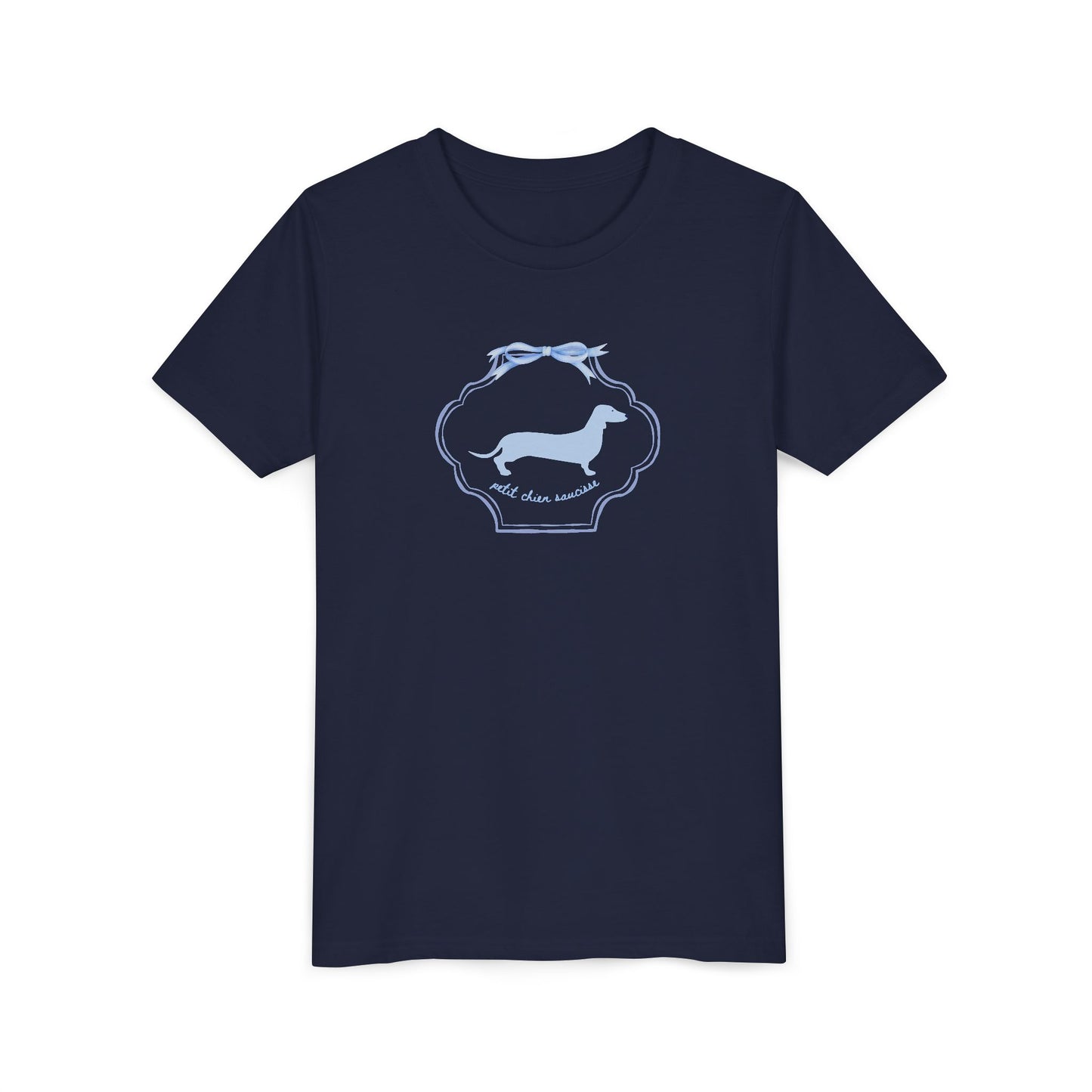 Le Petit’ Dachshund Coquette Youth Tee - Latchkey