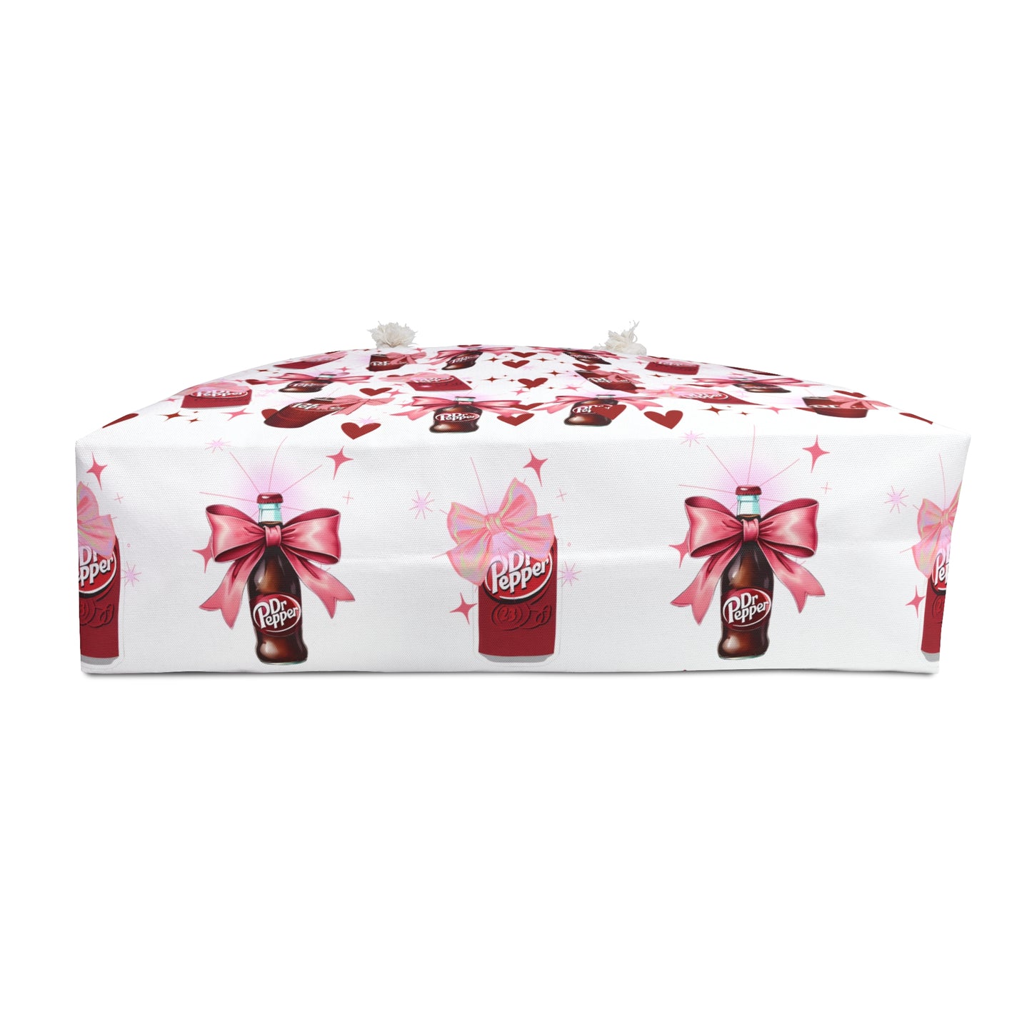 Weekender Bag - Dr. Pepper Coquette Bow Print - Latchkey