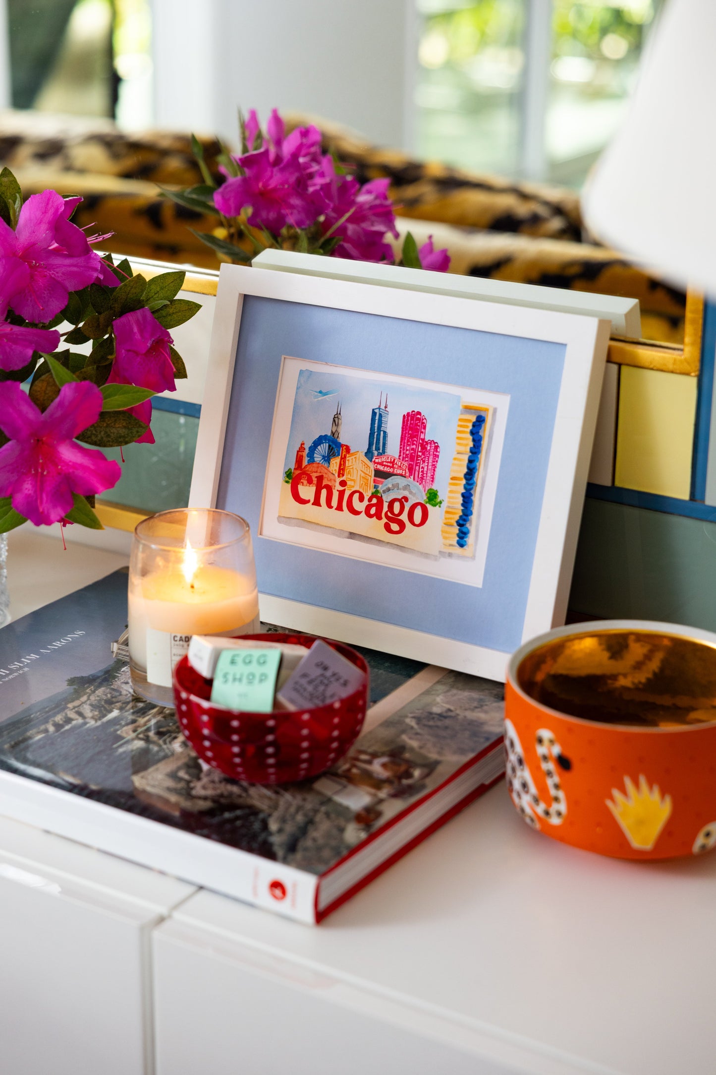 Chicago Matchbook Art Print