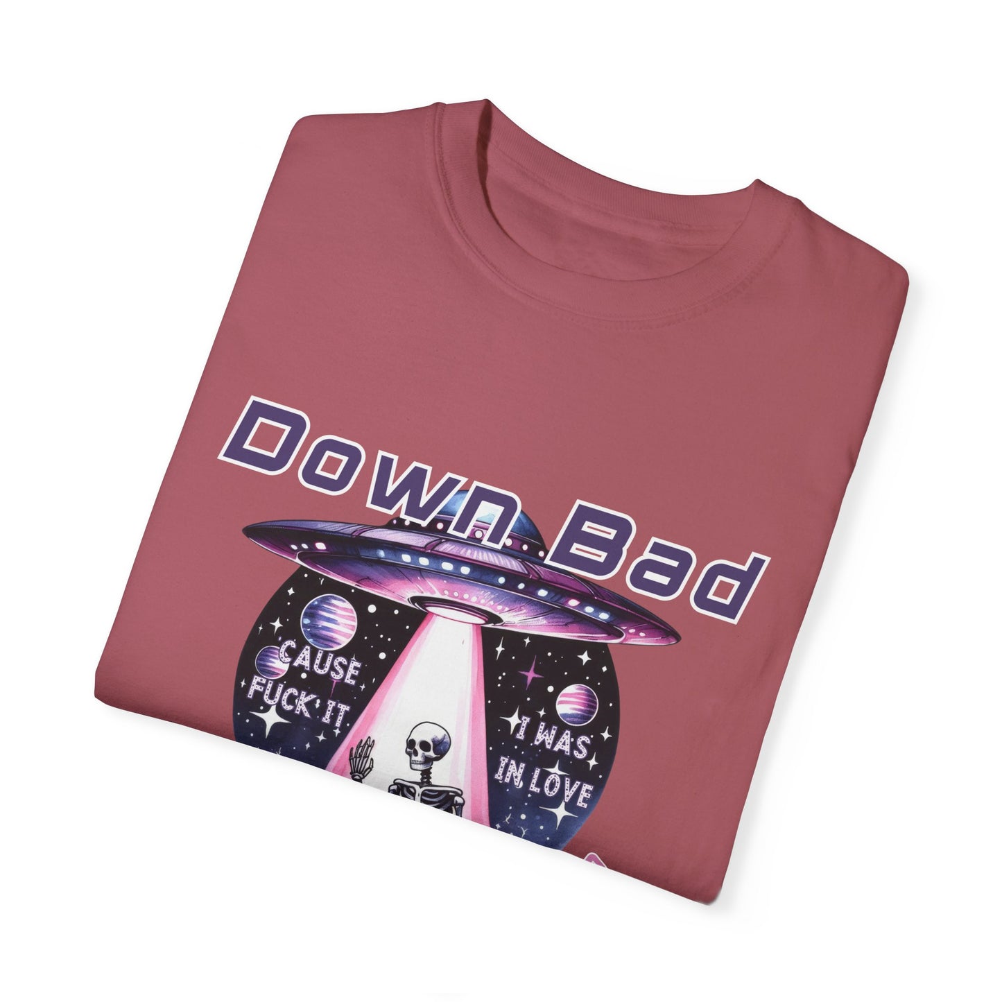 Down Bad Waving at the Ship Garment-Dyed T-shirt - Latchkey