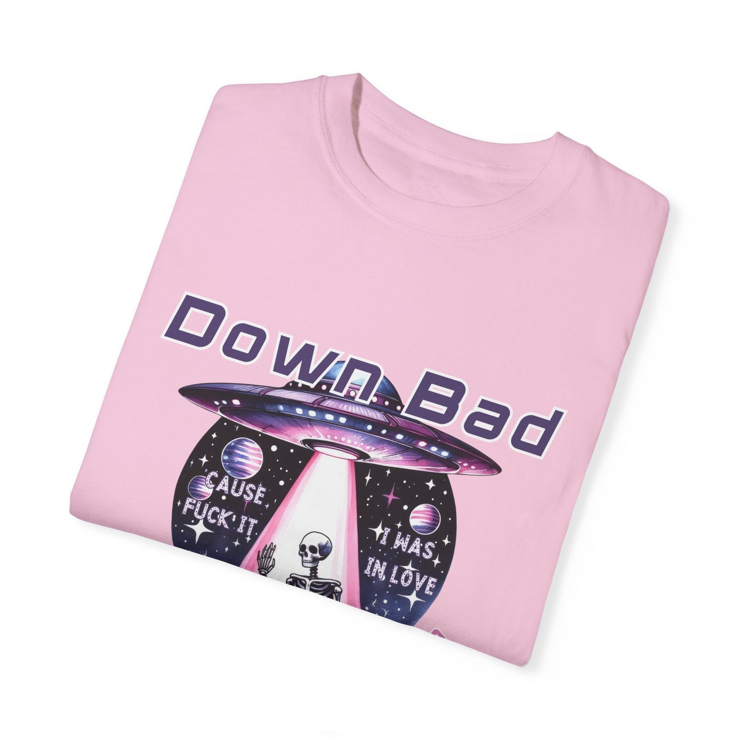 Down Bad Waving at the Ship Garment-Dyed T-shirt - Latchkey