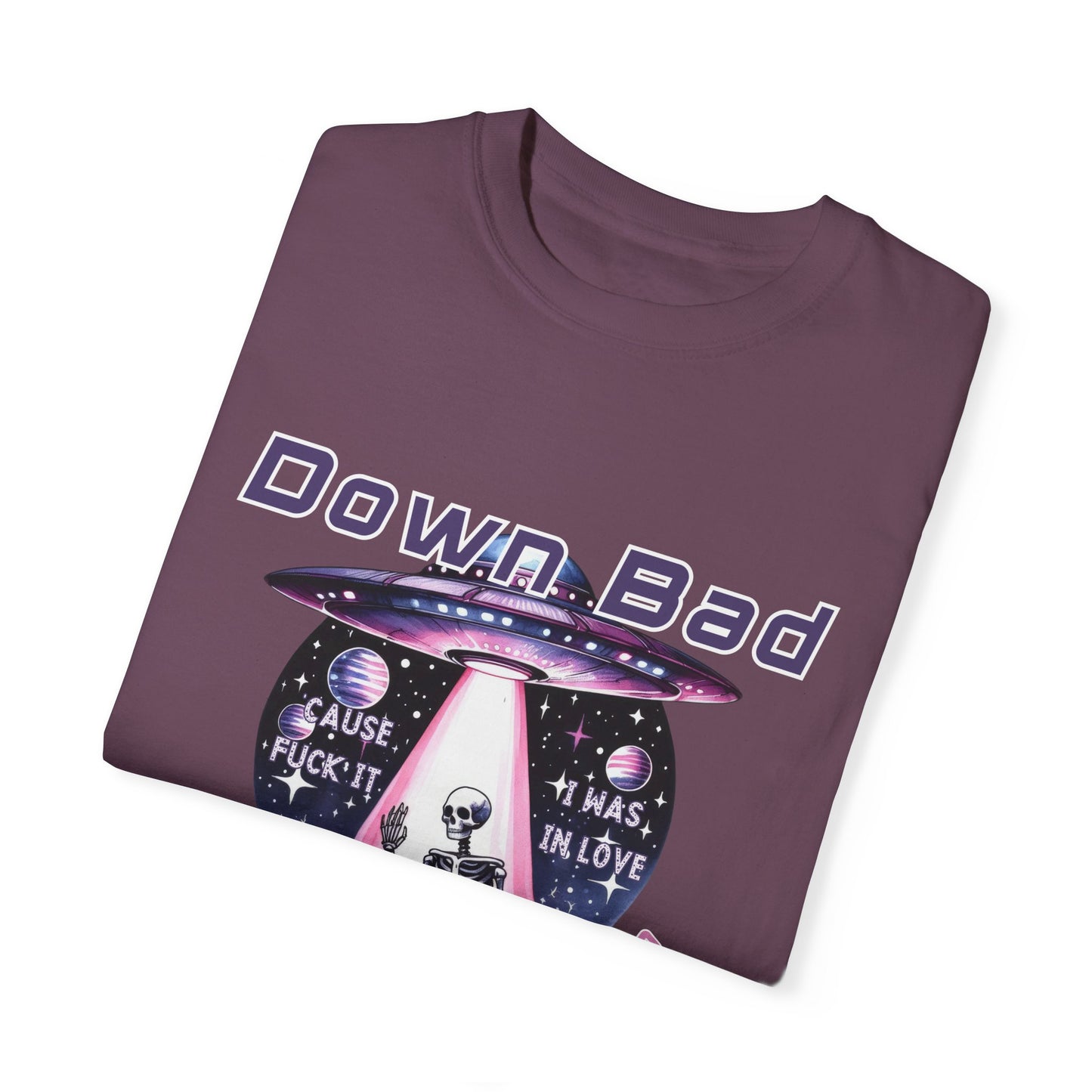 Down Bad Waving at the Ship Garment-Dyed T-shirt - Latchkey