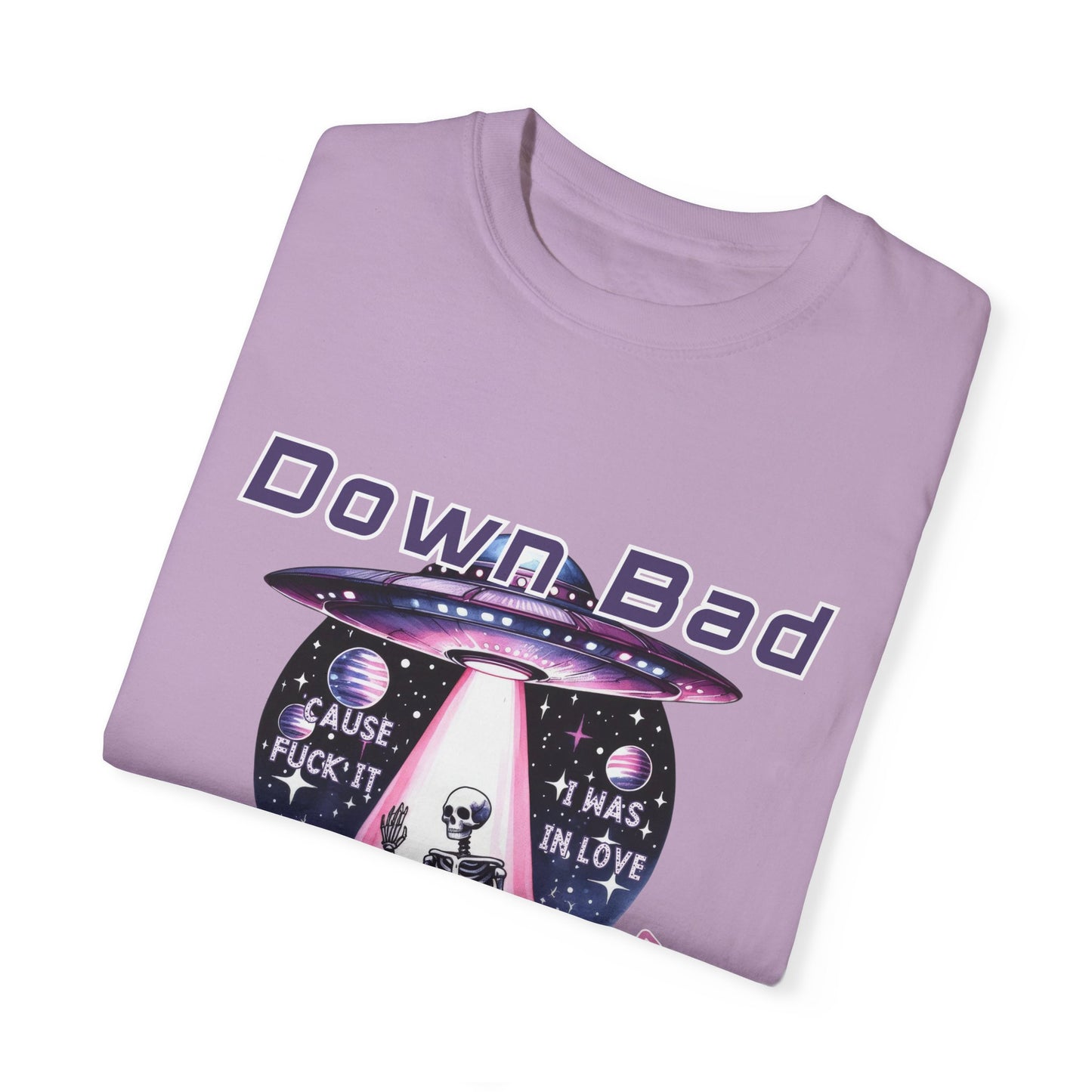 Down Bad Waving at the Ship Garment-Dyed T-shirt - Latchkey