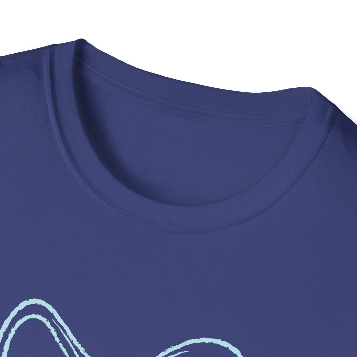 Something Blue Coquette Bow Softstyle T-Shirt - Latchkey