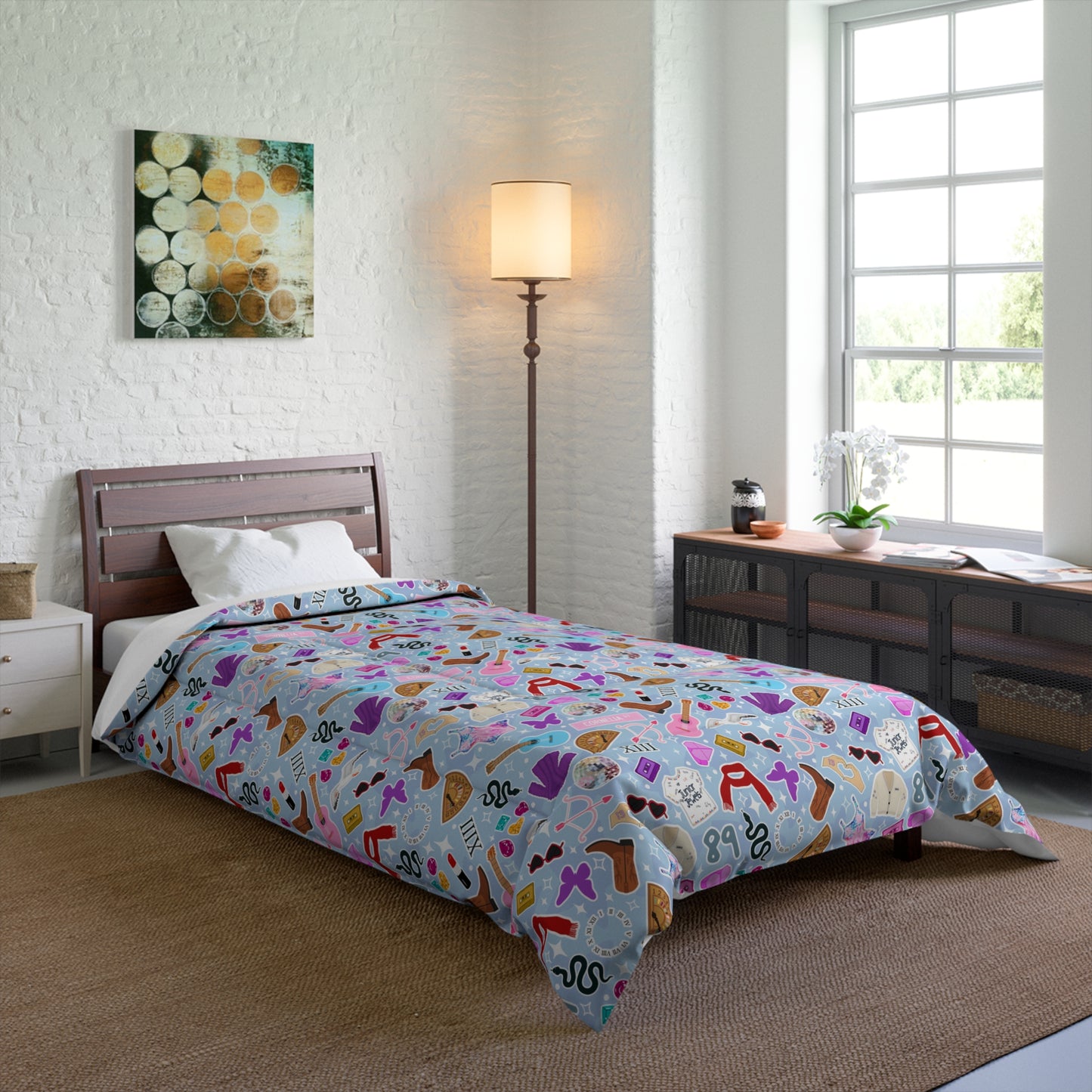 Swift Eras Print Comforter - Latchkey