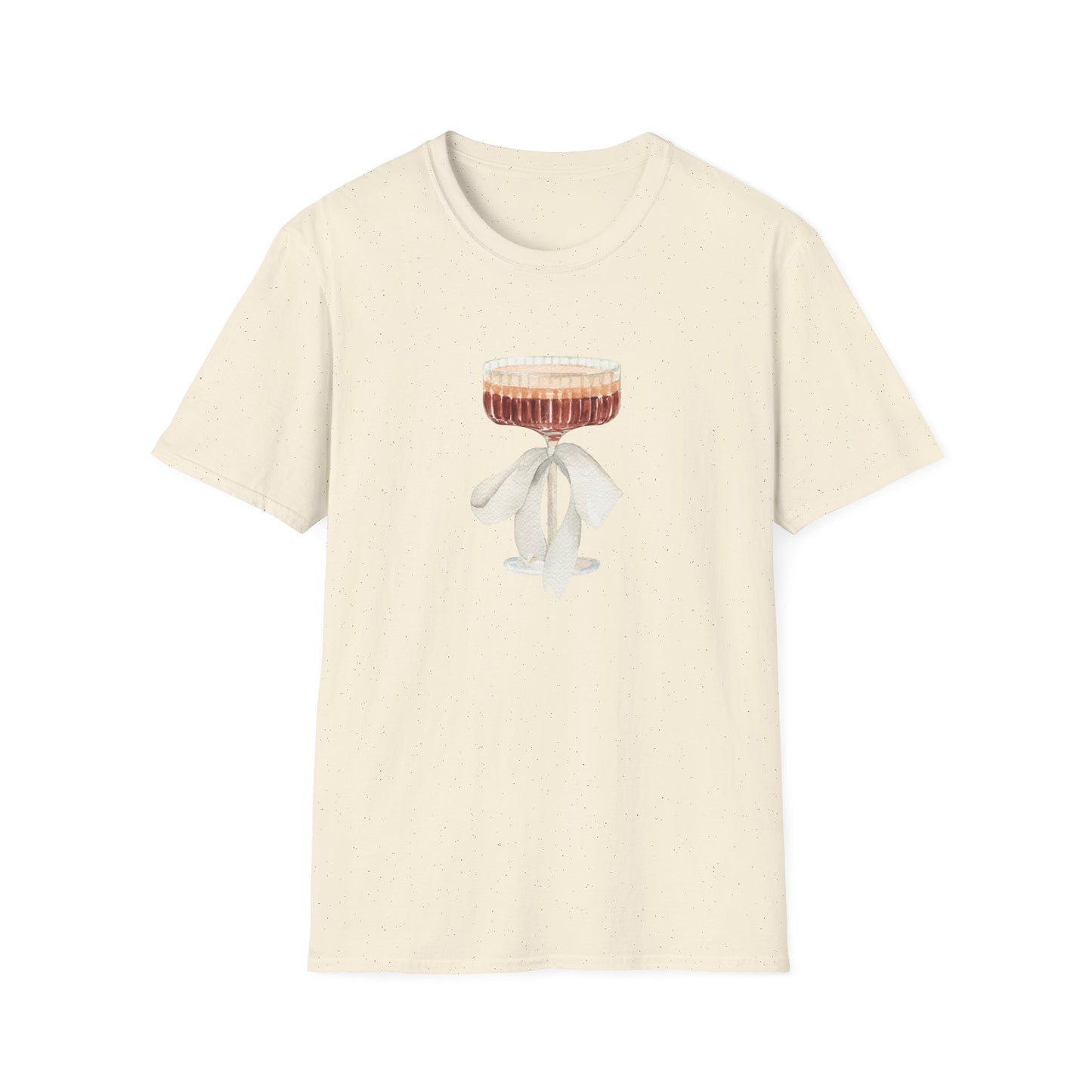 Espresso Martini Coquette Bow Softstyle T-Shirt - Latchkey