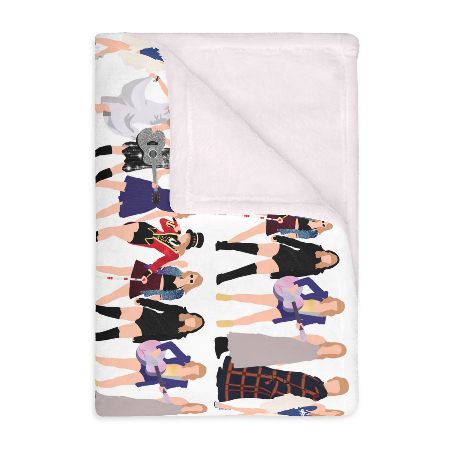 Taylor Eras Velveteen Minky Blanket (Two-sided print) - Latchkey