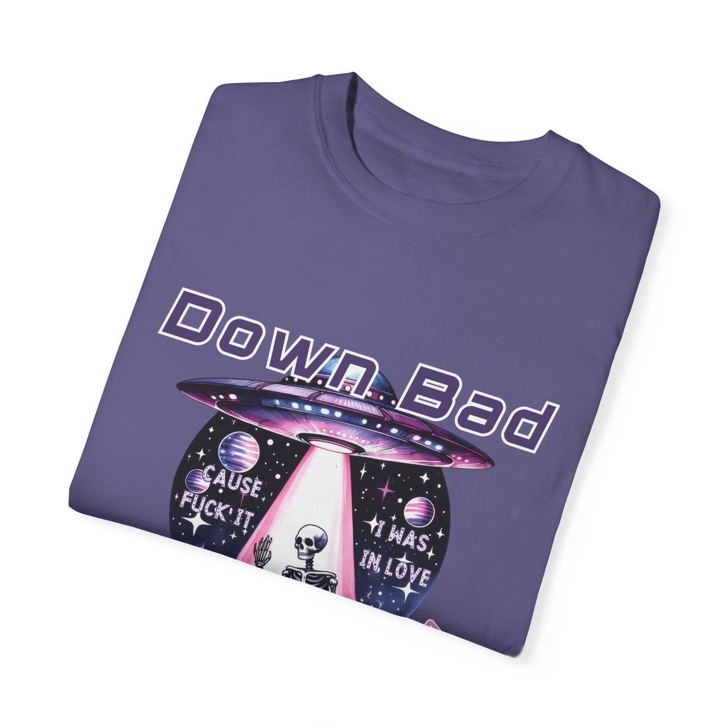 Down Bad Waving at the Ship Garment-Dyed T-shirt - Latchkey