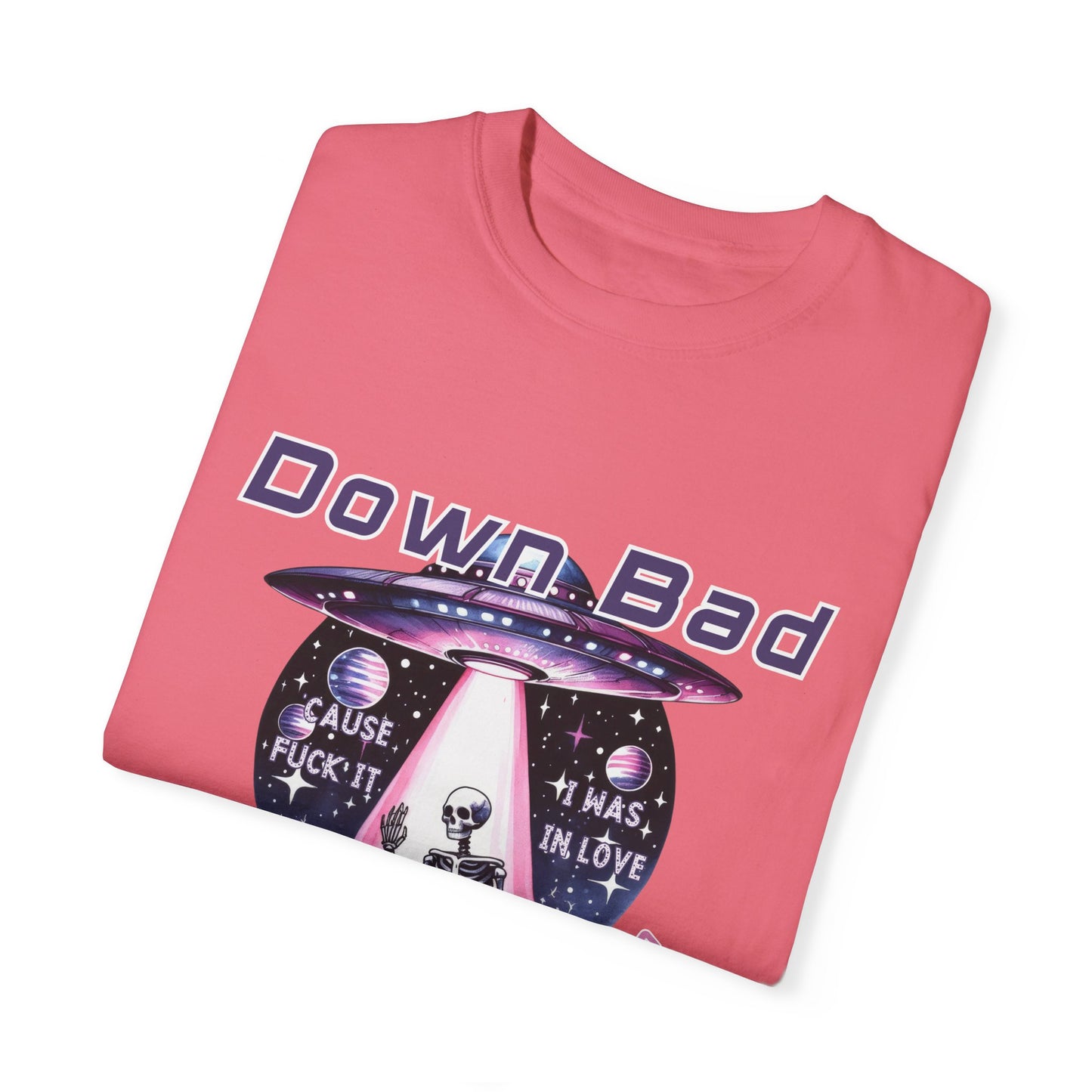 Down Bad Waving at the Ship Garment-Dyed T-shirt - Latchkey