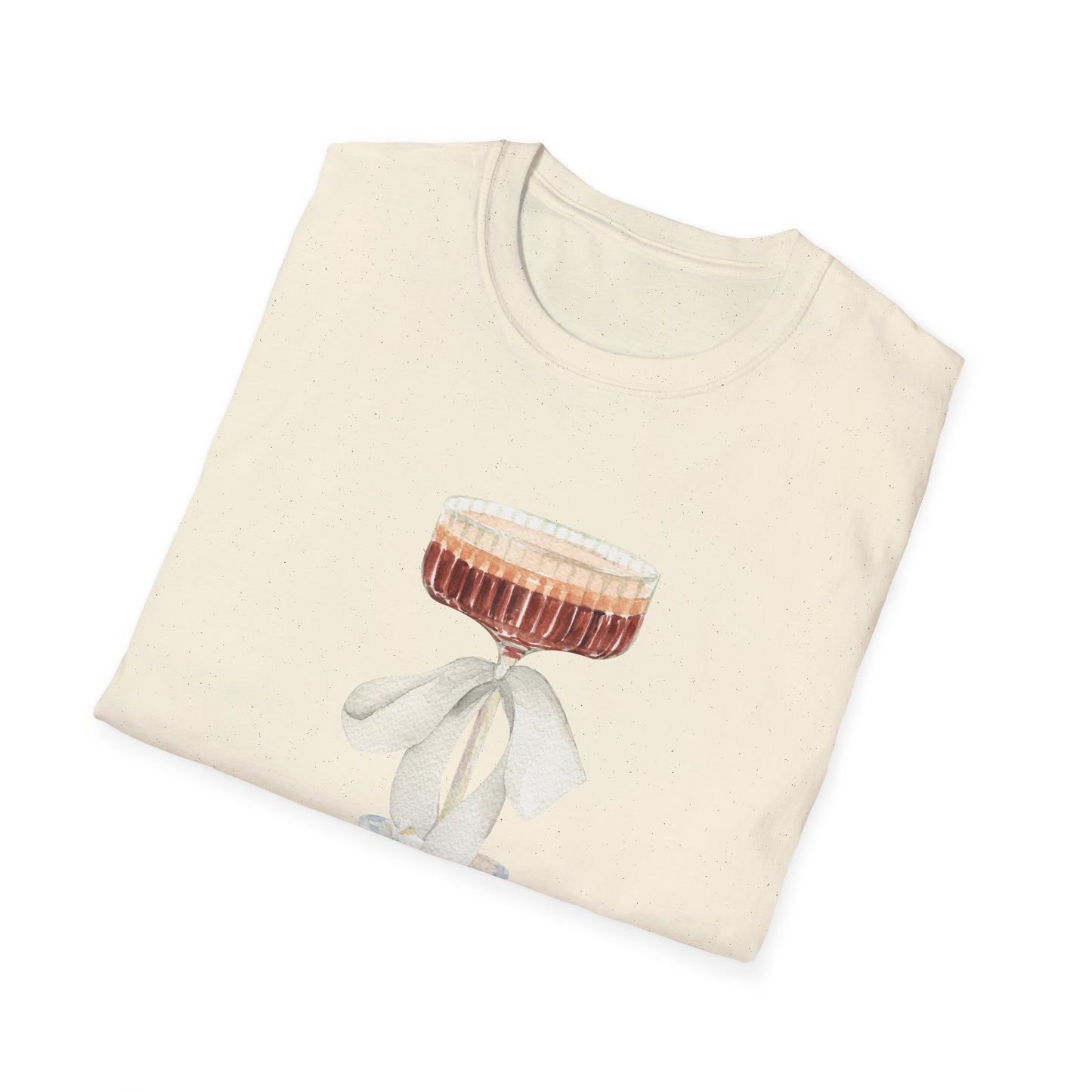 Espresso Martini Coquette Bow Softstyle T-Shirt - Latchkey
