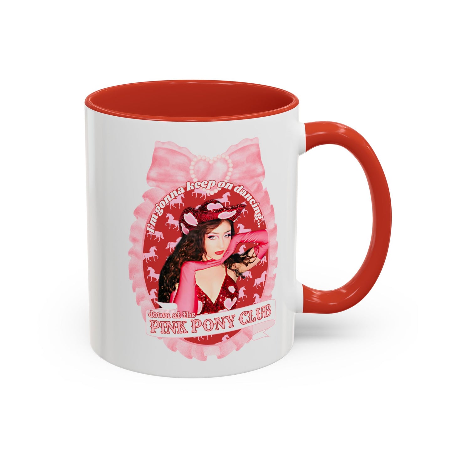 Coffee Mug - Pink Pony Club Lyrics (11 or 15oz) - Latchkey