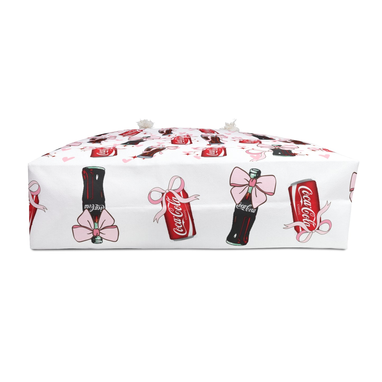 Weekender Bag - Coca Cola Coquette Bow Print - Latchkey