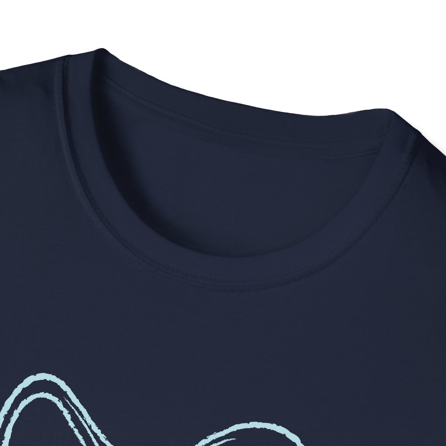 Something Blue Coquette Bow Softstyle T-Shirt - Latchkey