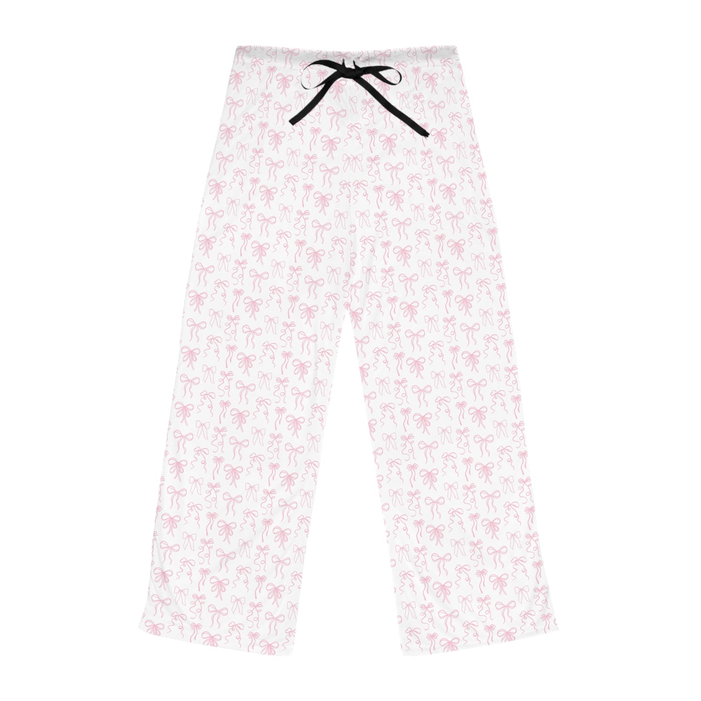 Pretty in Pink Coquette Bow Patterned Women's Pajama Pants - Latchkey