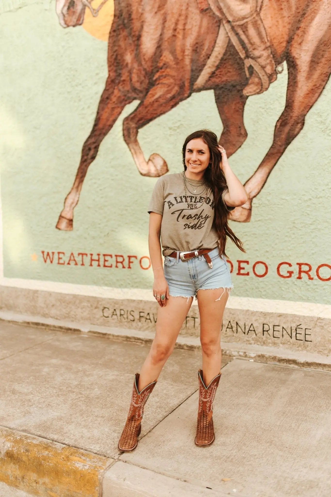 A Little On The Trashy Side Graphic Tee Wild Junkie