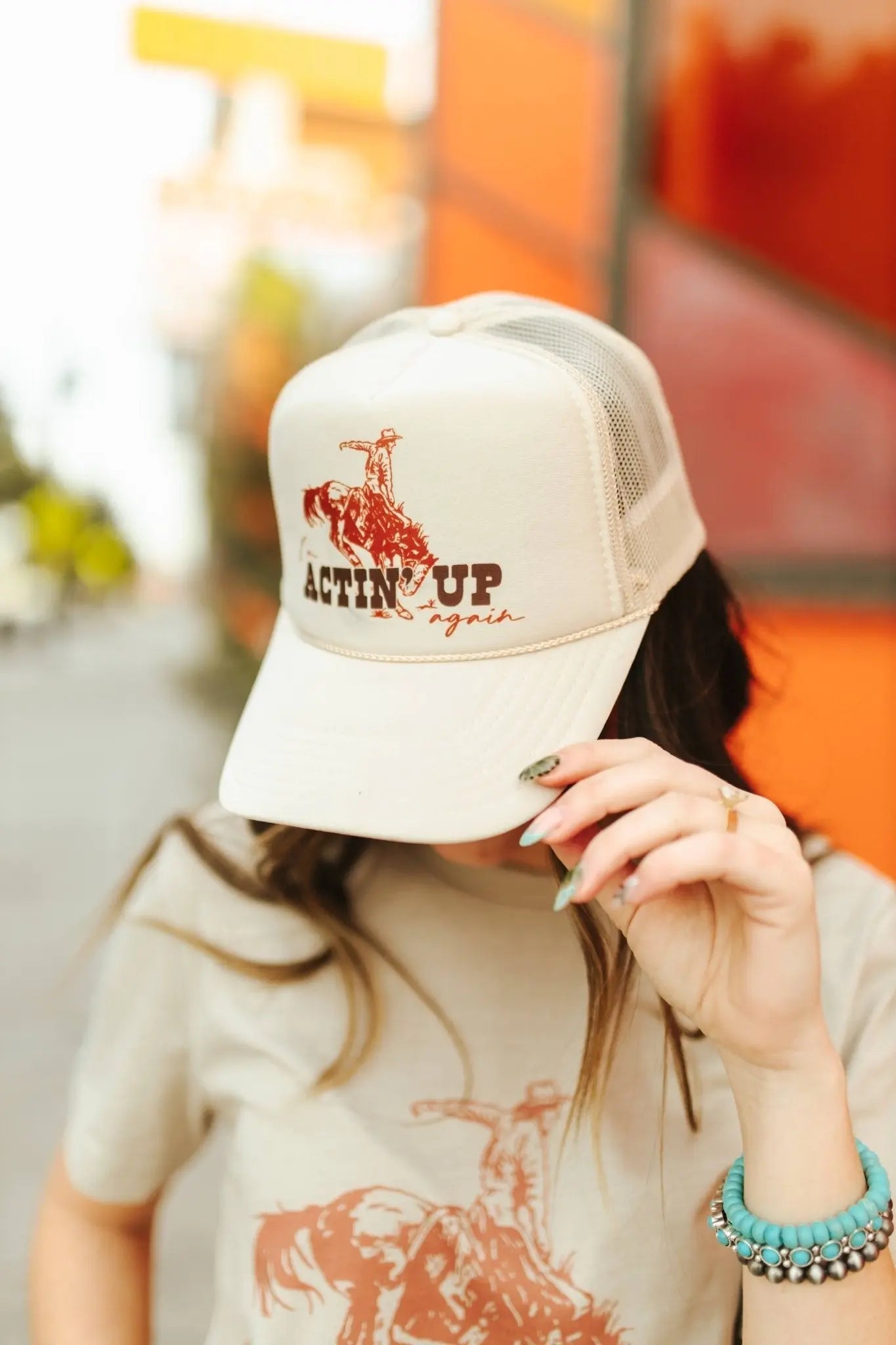 Actin' Up Again Trucker Hat Wild Junkie
