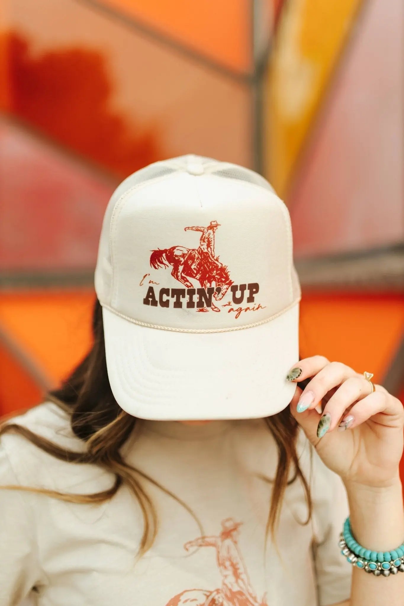 Actin' Up Again Trucker Hat Wild Junkie