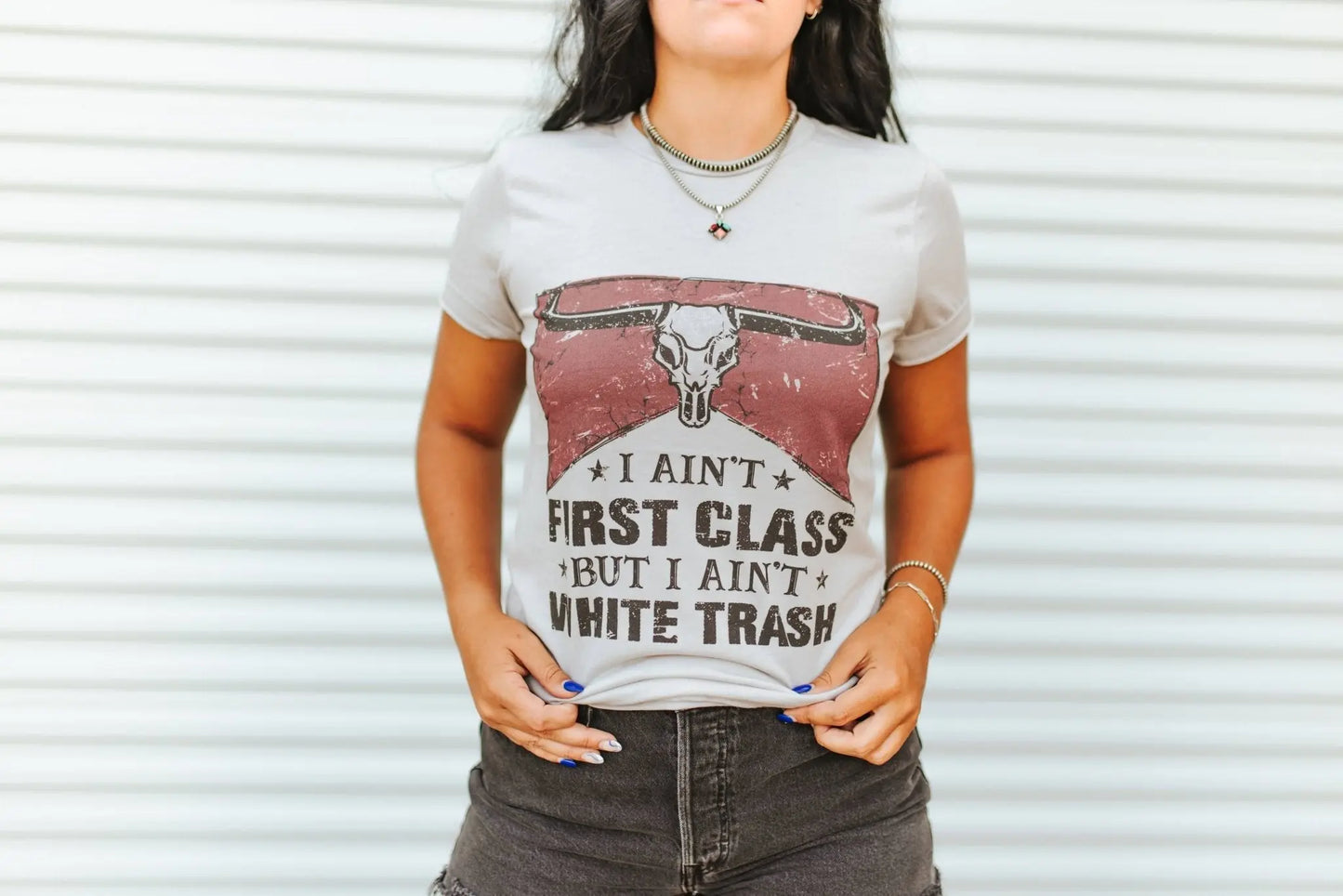 Ain't First Class Graphic Tee Wild Junkie
