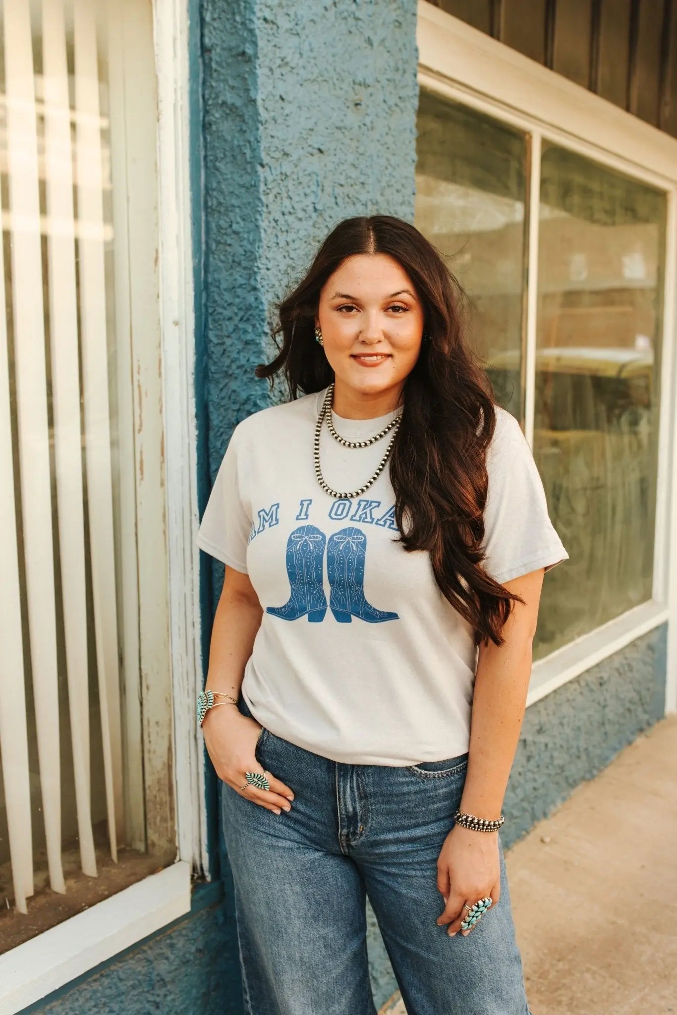 Am I Okay Graphic Tee Wild Junkie