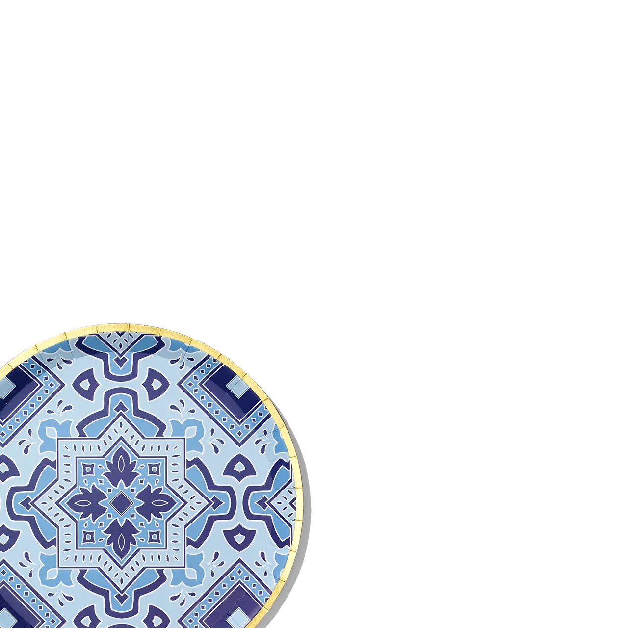 Amalfi Blues Large Plates (10 per pack) Coterie