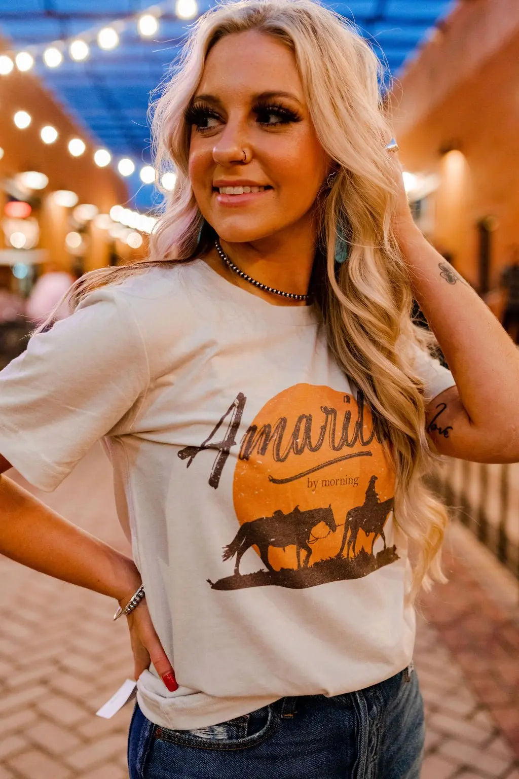 Amarillo by Mornin' Western Graphic Tee Wild Junkie