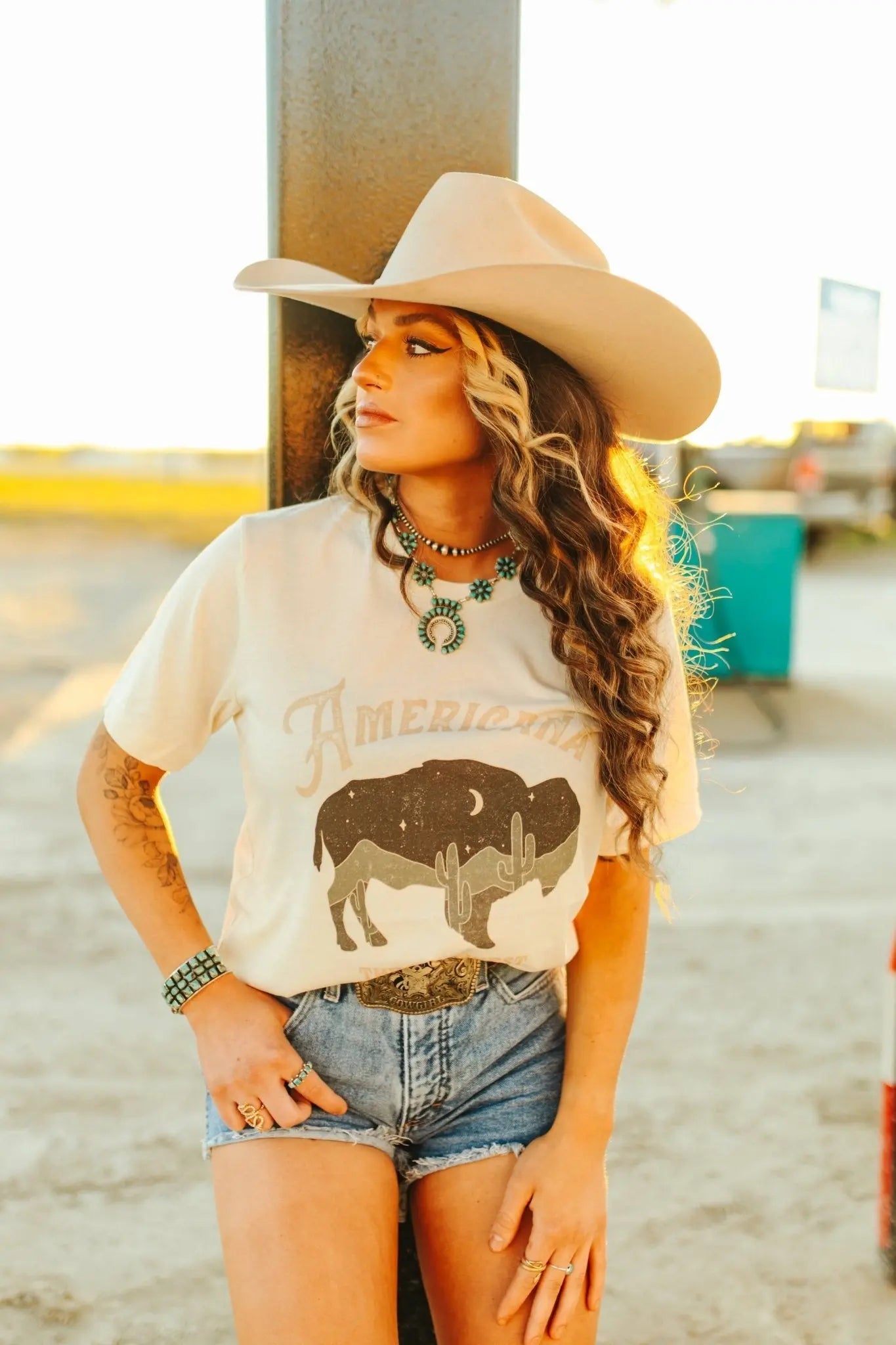 Americana Wild West Graphic Tee Wild Junkie