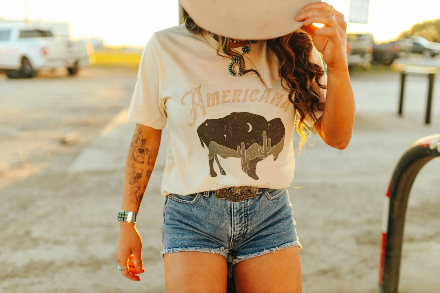 Americana Wild West Graphic Tee Wild Junkie