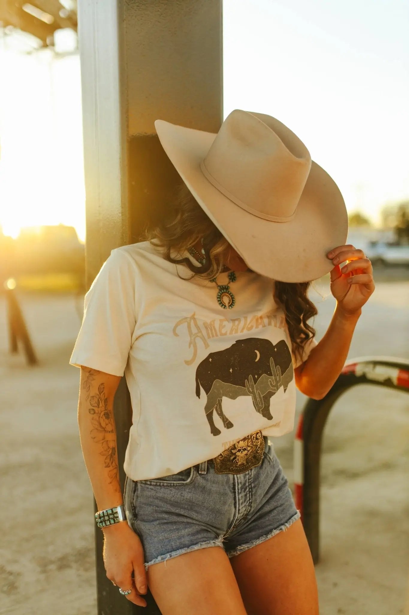 Americana Wild West Graphic Tee Wild Junkie
