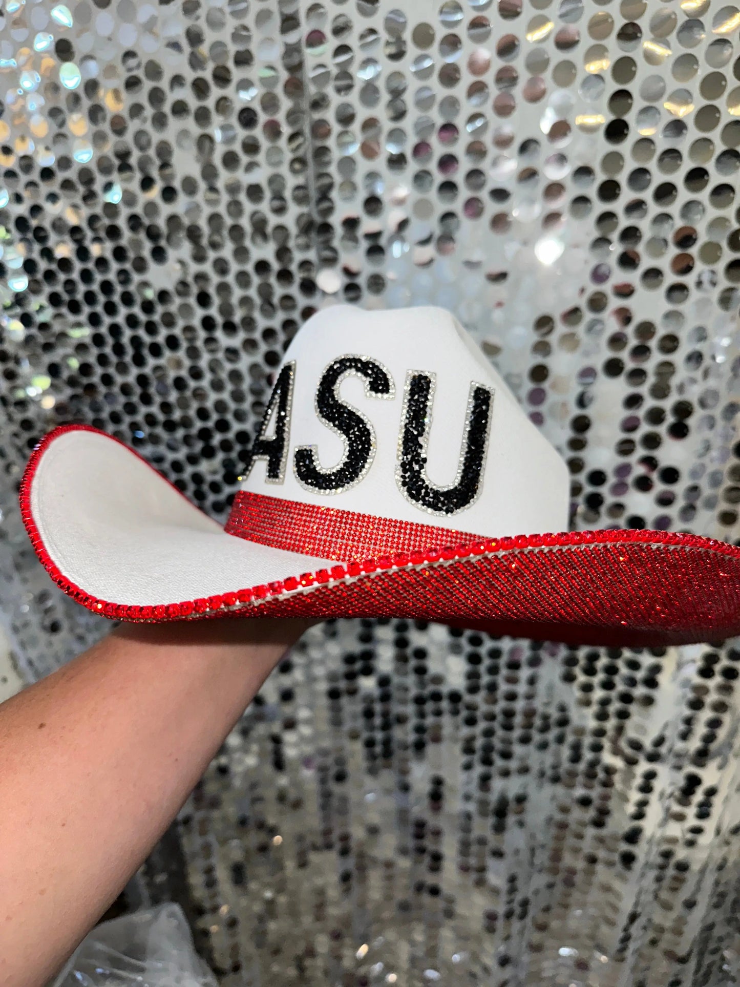 Arkansas State University Hat Rhinestone Cowgirl