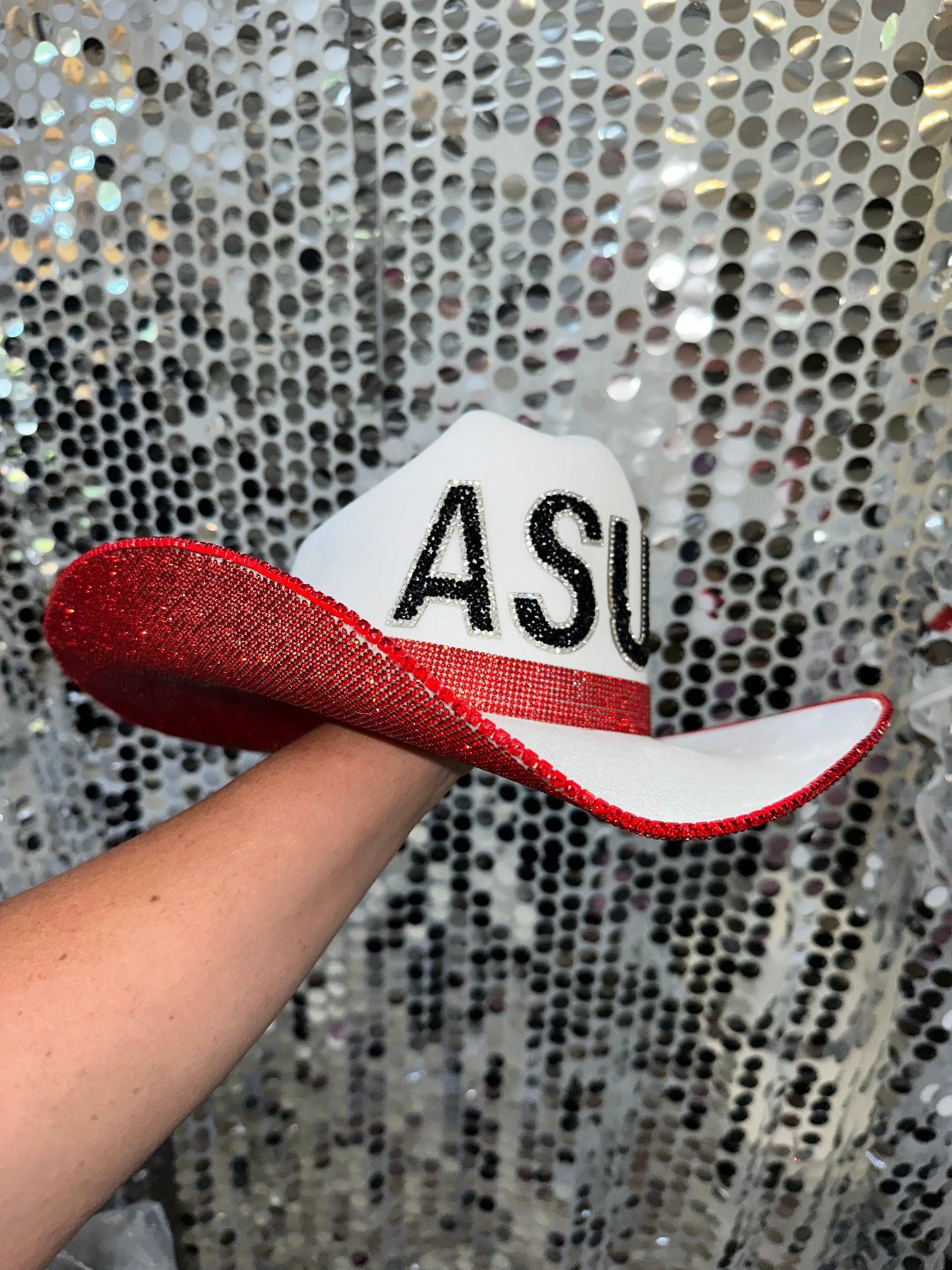 Arkansas State University Hat Rhinestone Cowgirl