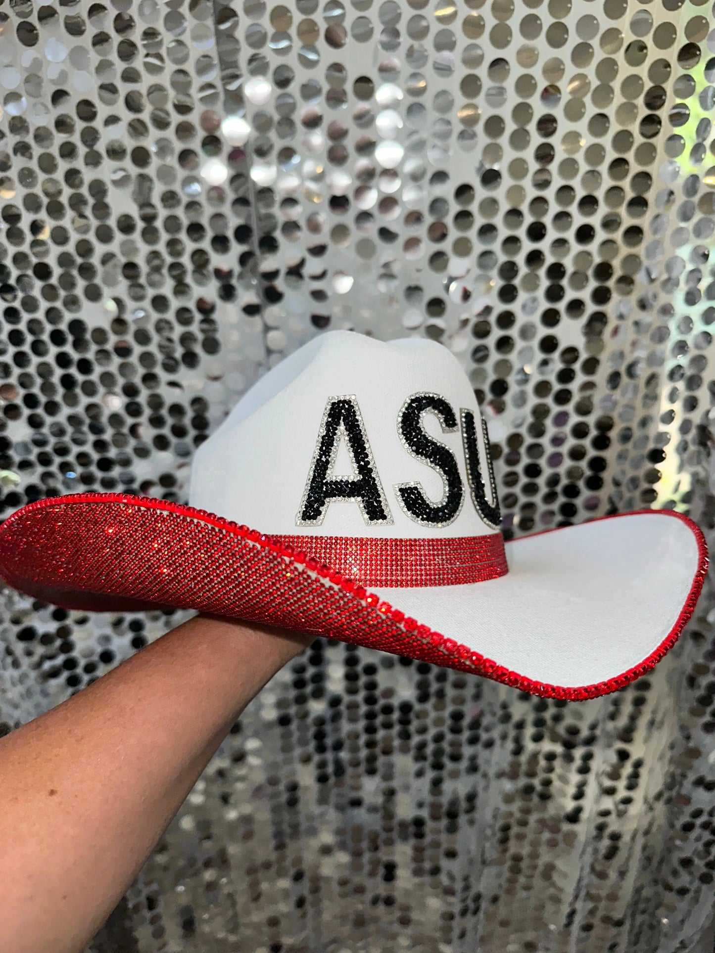 Arkansas State University Hat Rhinestone Cowgirl