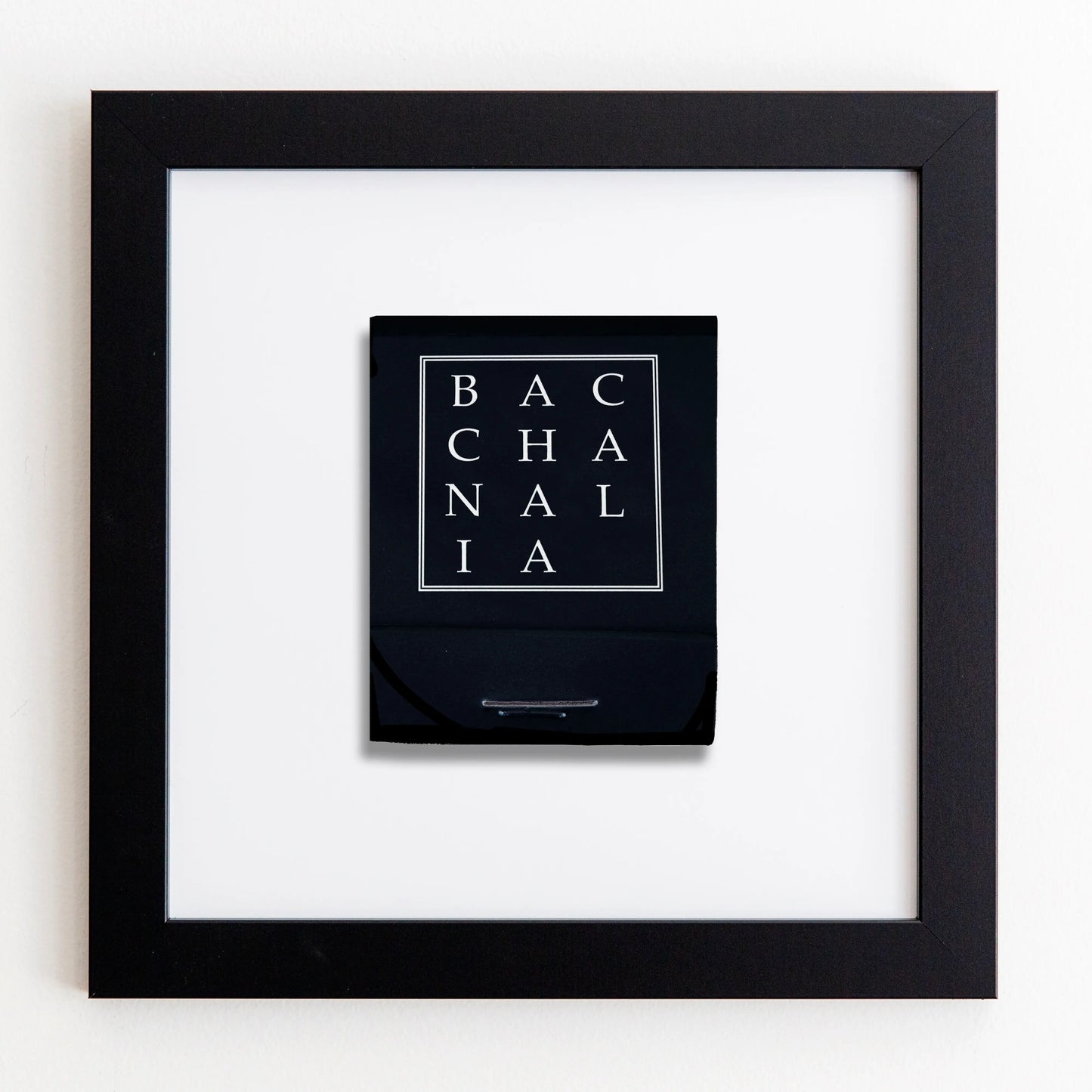 Bacchanalia (Black) Match South Shop