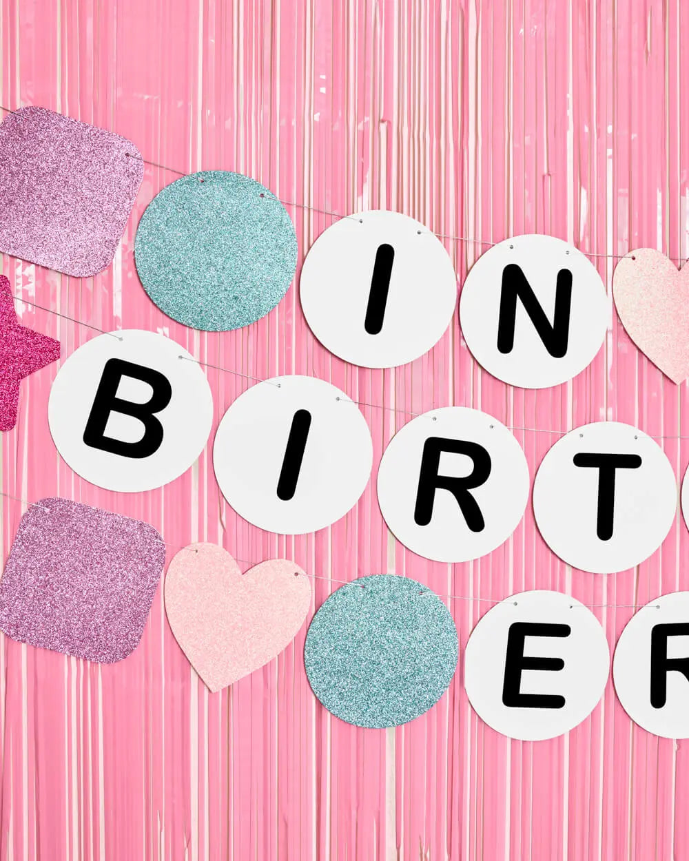 Bday Era Banner - friendship bracelet banner xo, Fetti