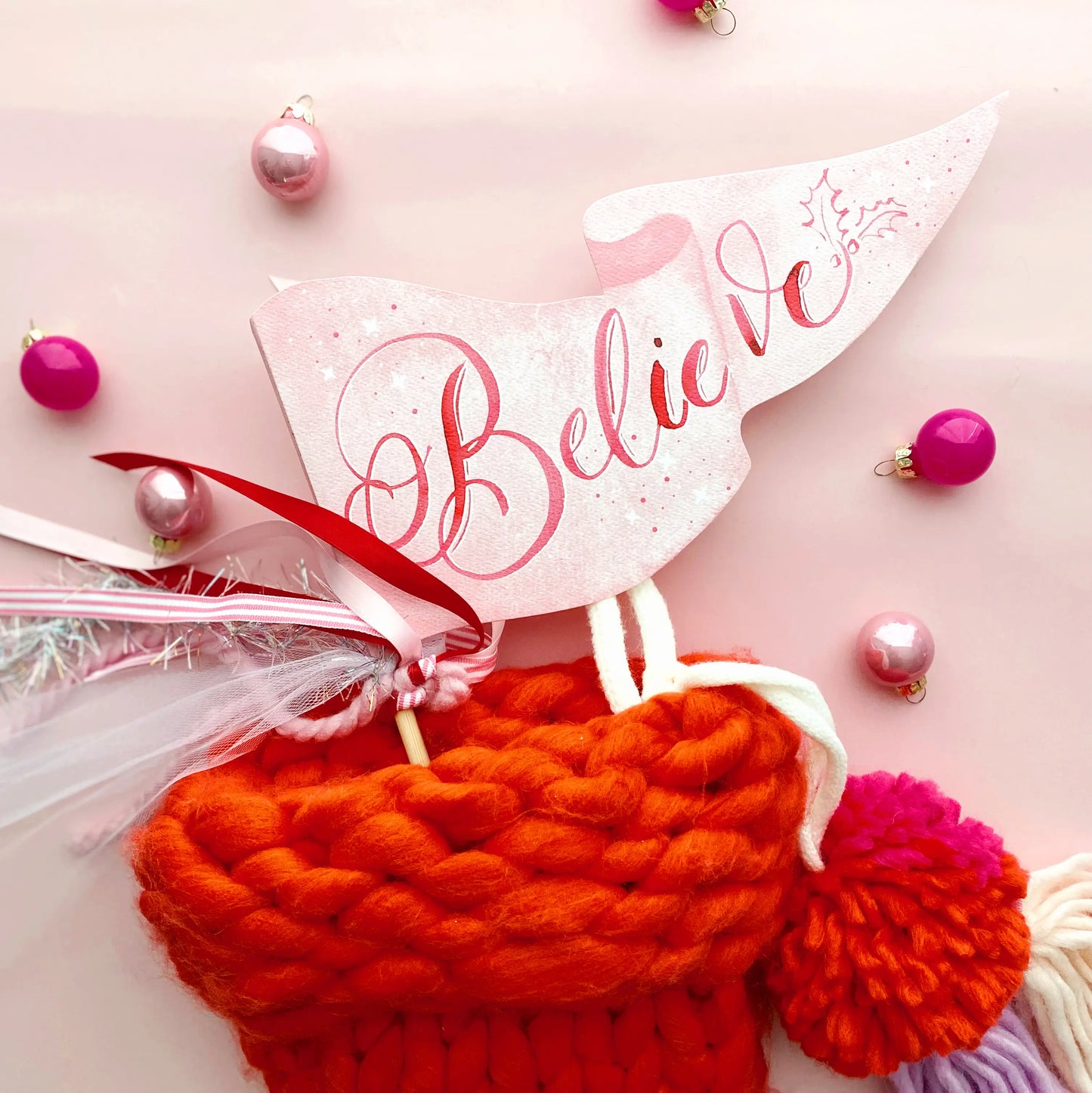Believe Party Pennant Cami Monet