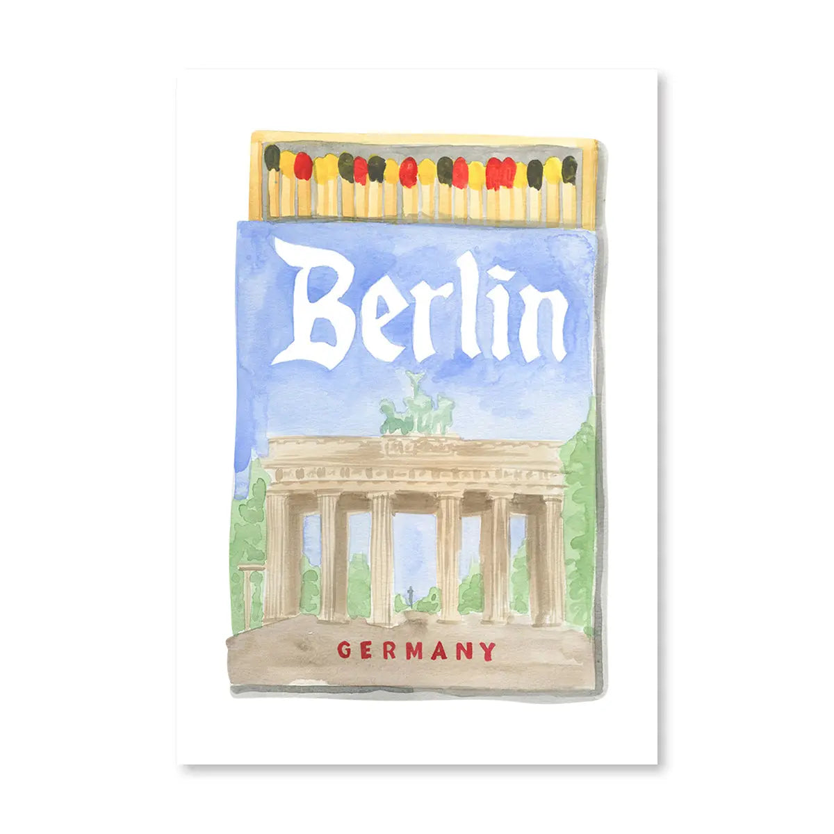 Berlin Matchbook Furbish Studio