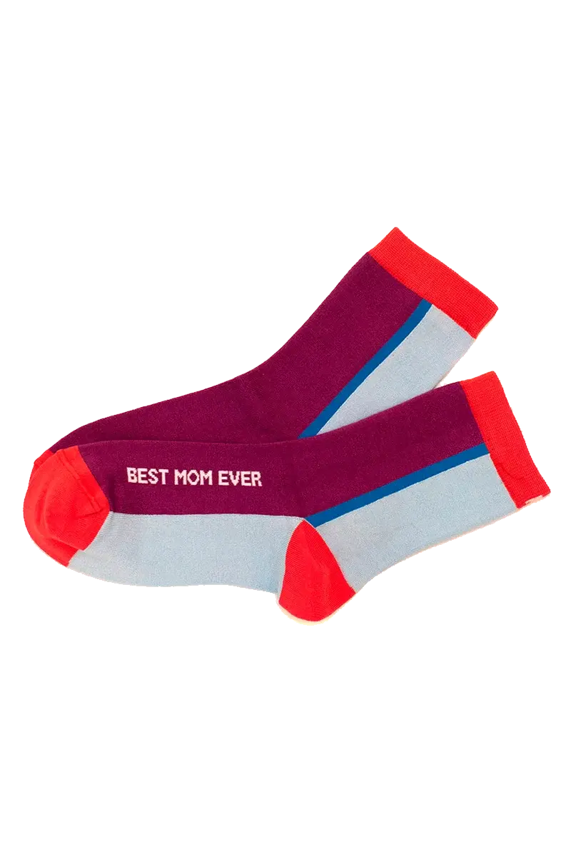Best Mom Ever Anklet Socks Salua Lingerie