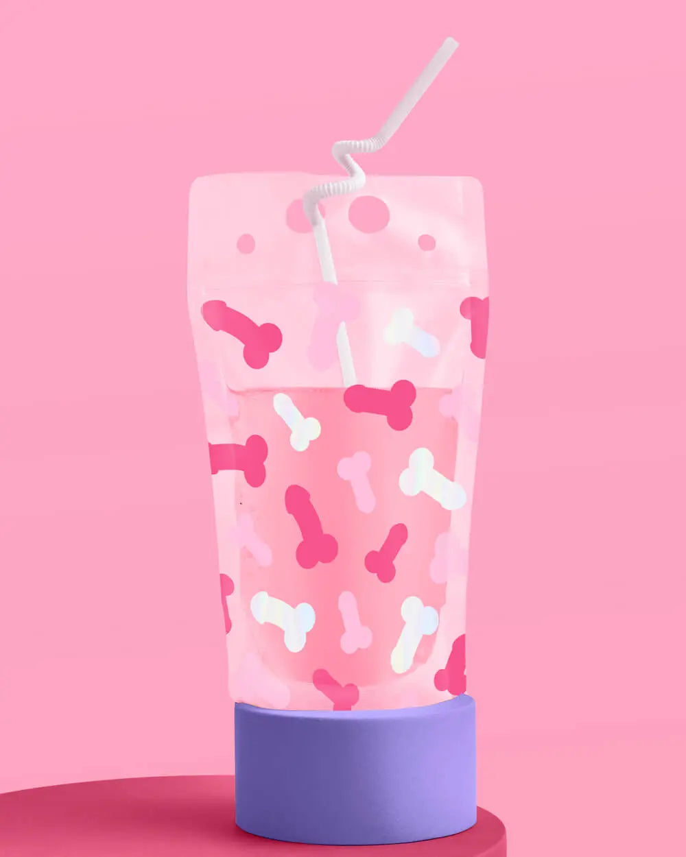 Bling Ring Pen*s Pack - sippers + straws xo, Fetti