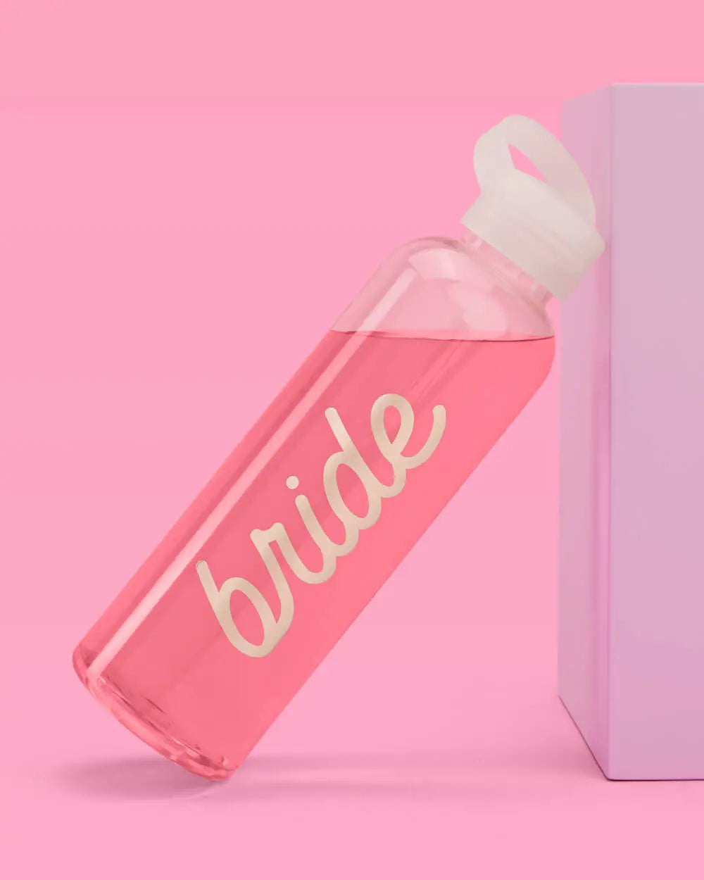 Bride Water Bottle - 16 oz water bottle xo, Fetti