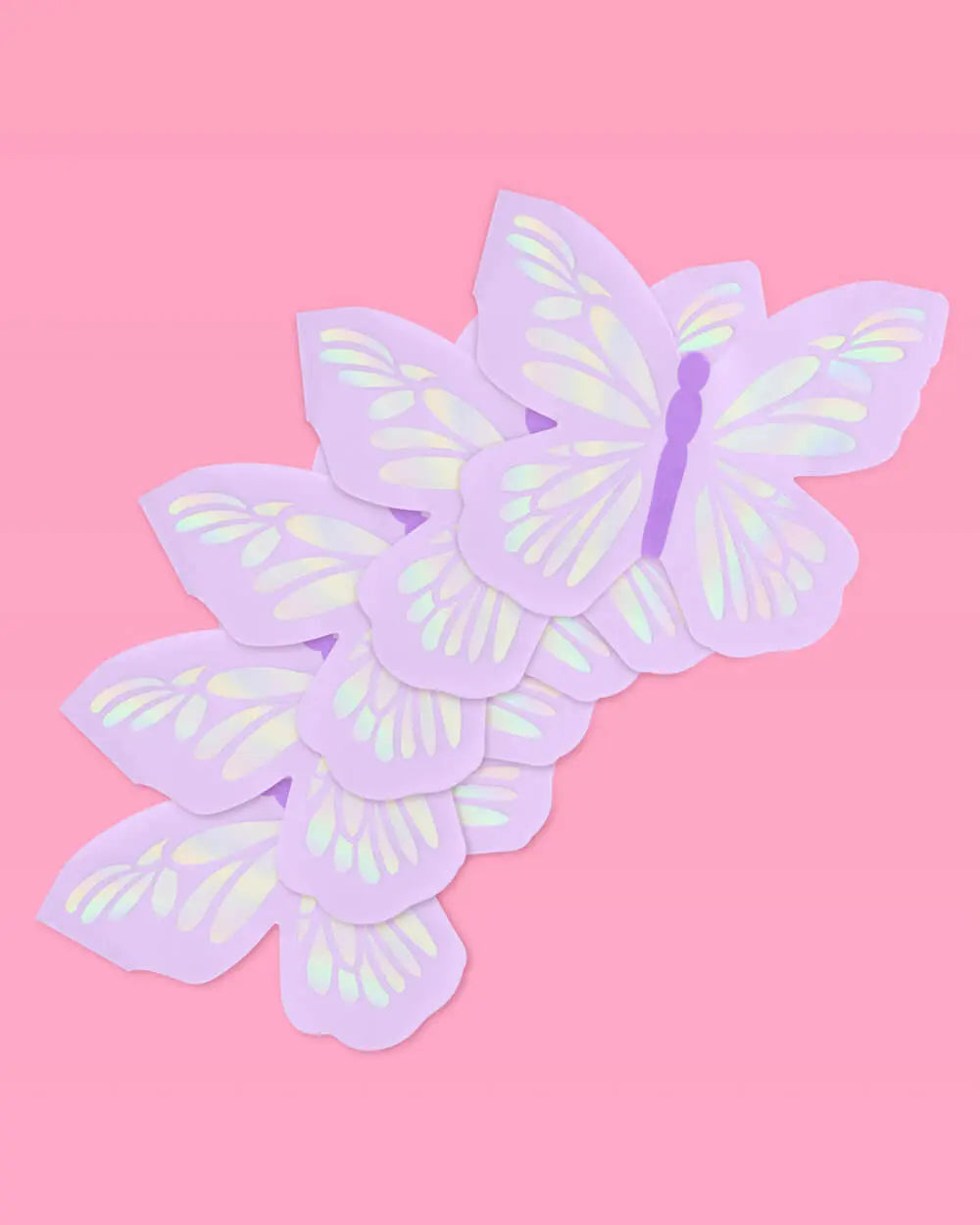 Butterfly Napkins - 25 foil napkins xo, Fetti