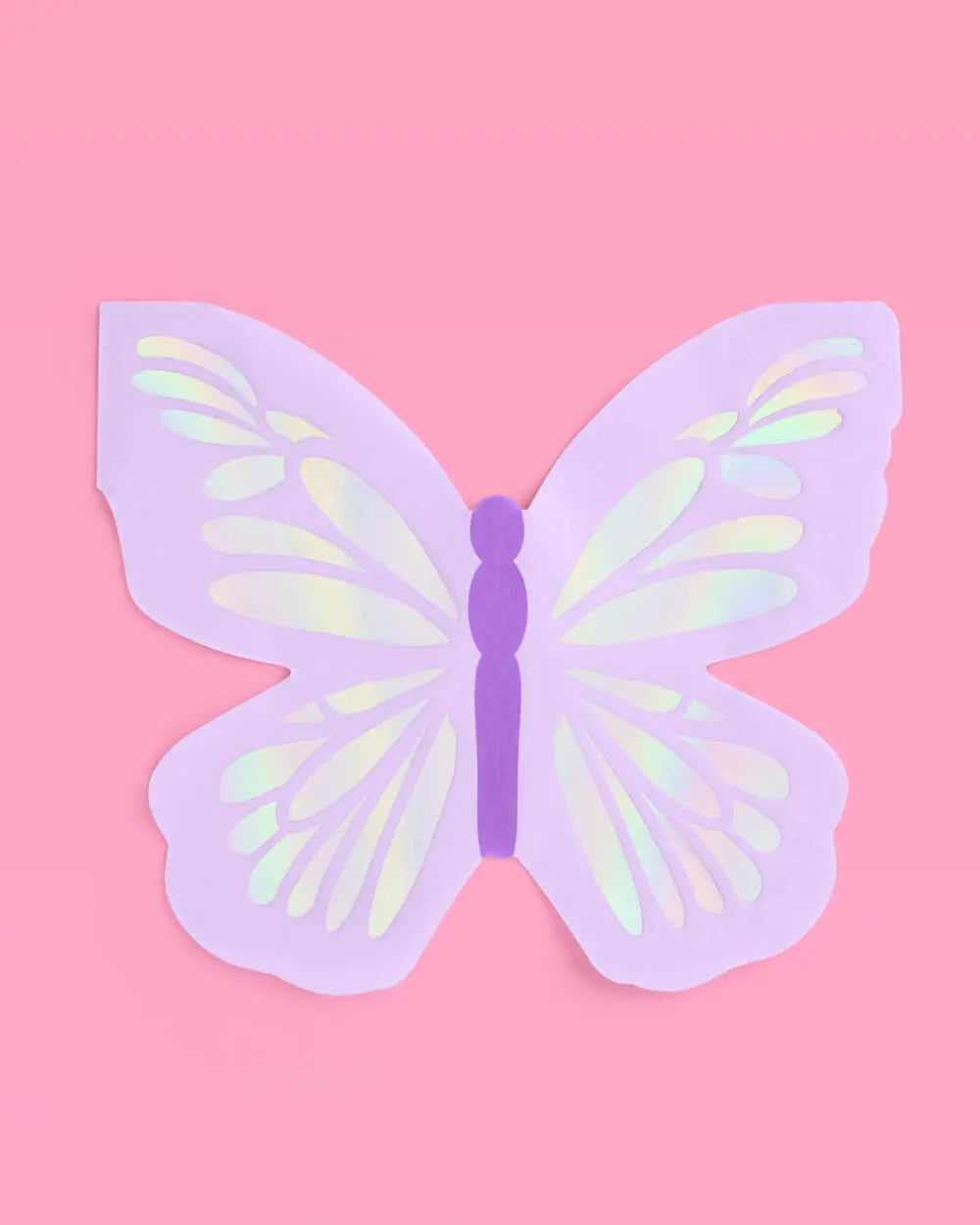 Butterfly Napkins - 25 foil napkins xo, Fetti